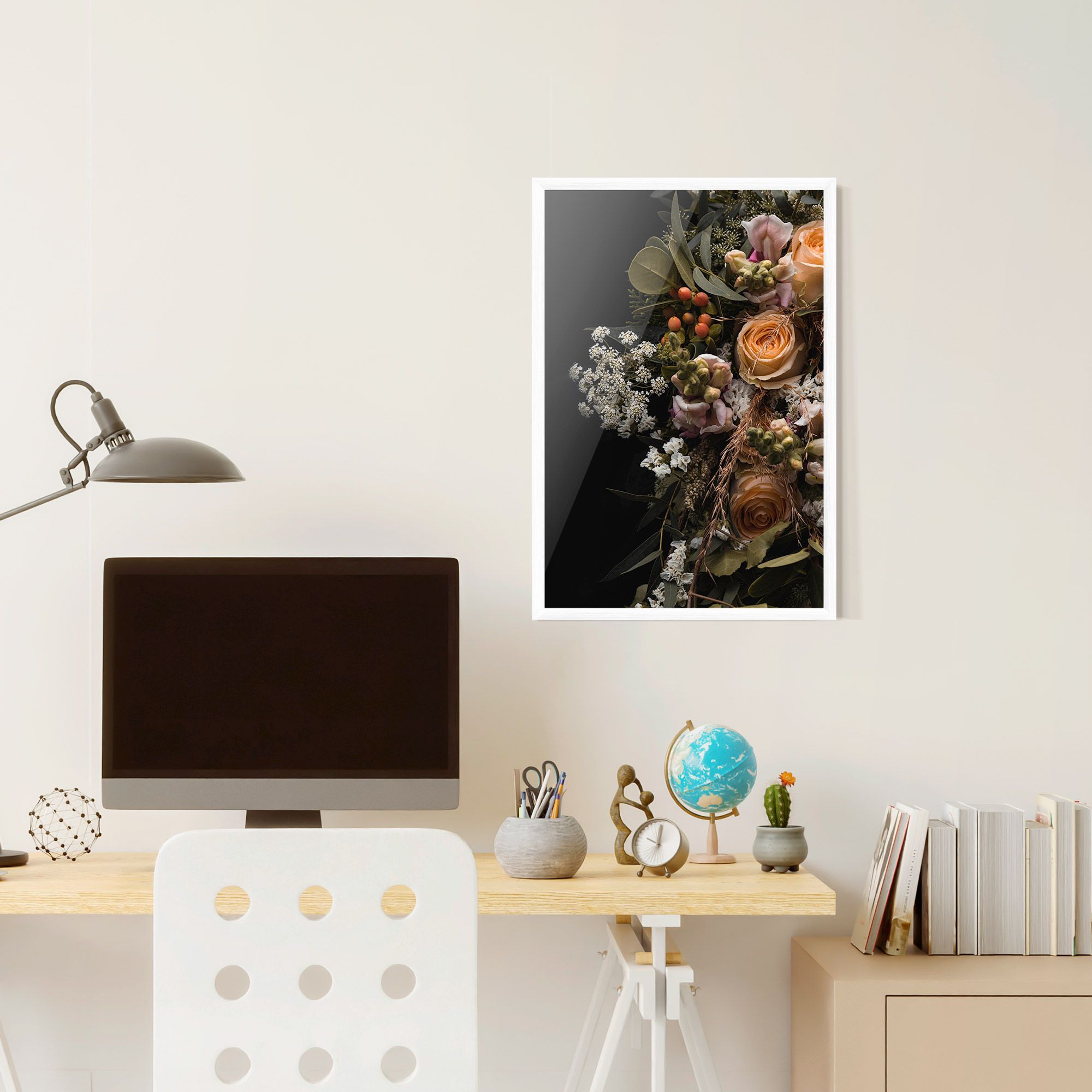 Dark Flower Bouquet mockup 6