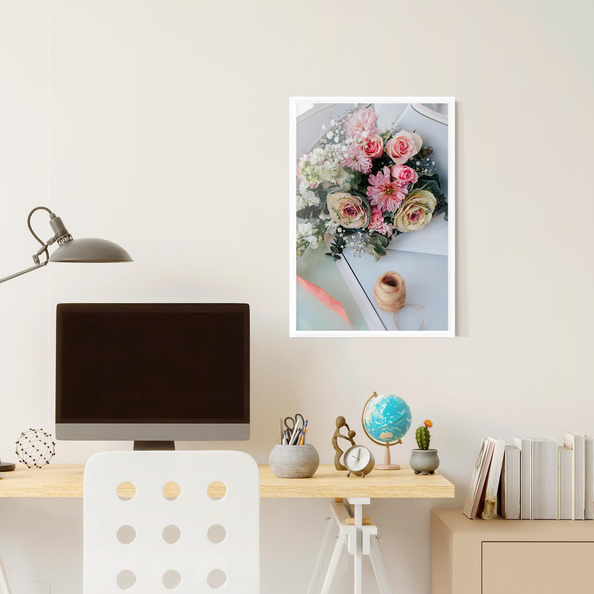 Poster Înrămat Table Bouquet mockup 6