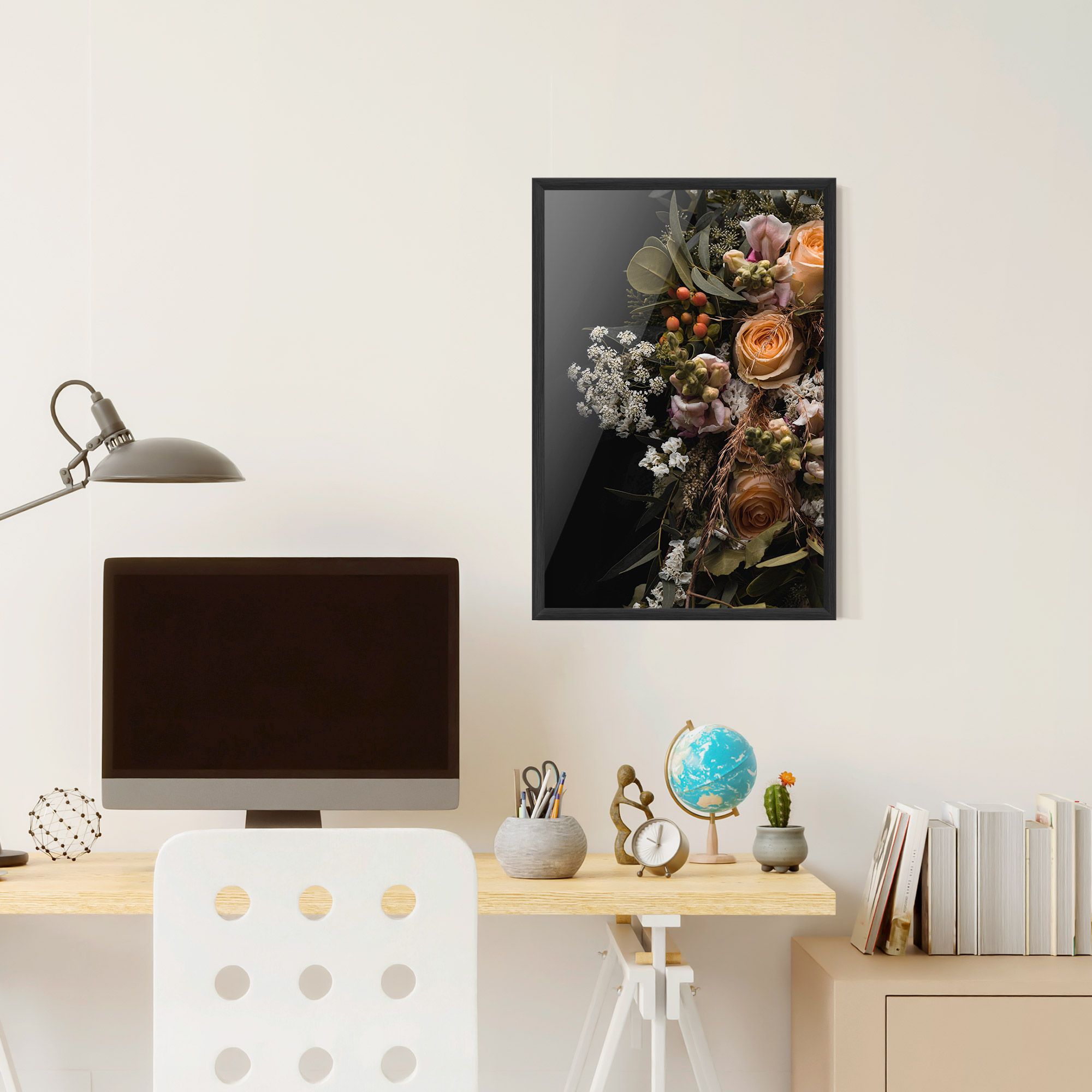 Dark Flower Bouquet mockup 6