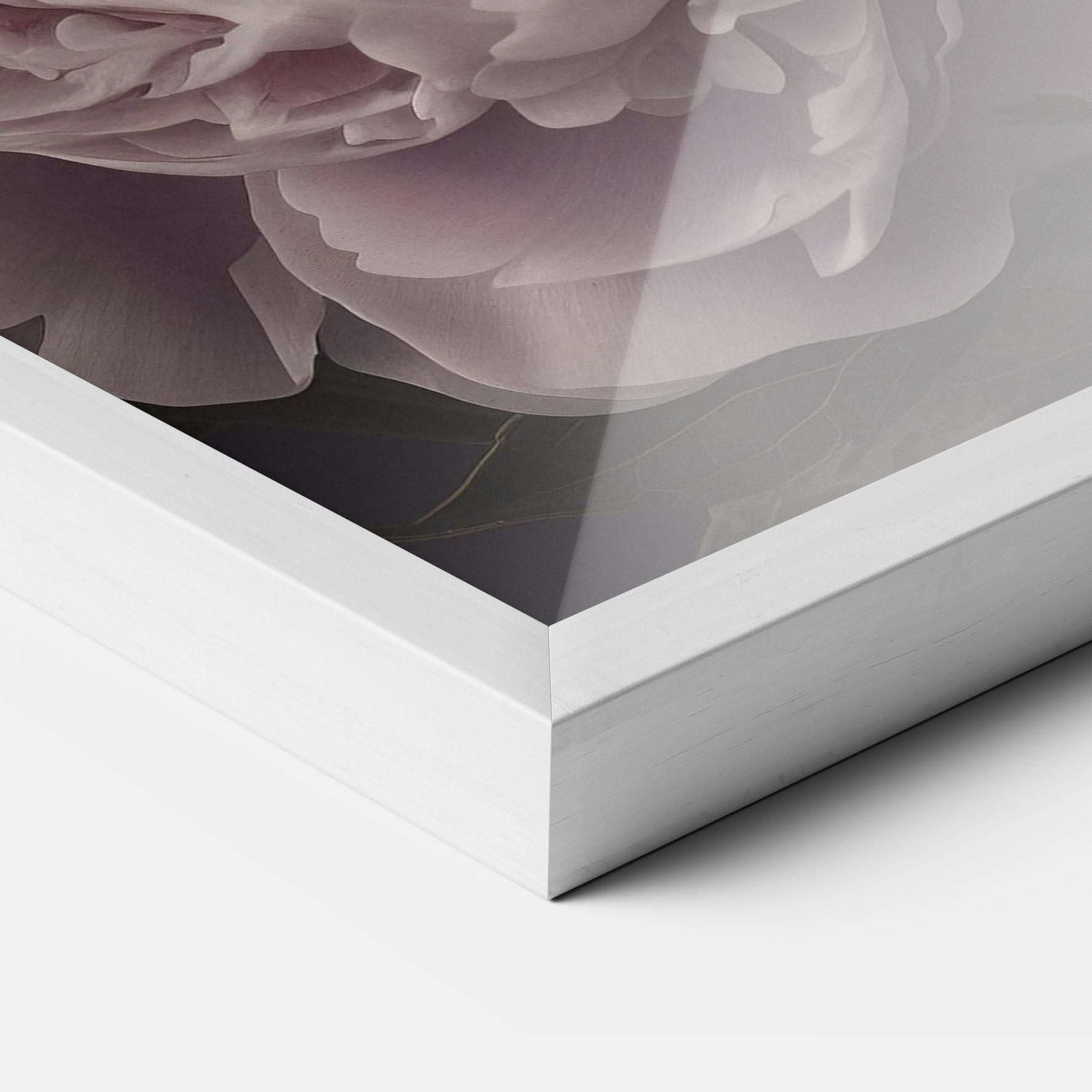 Poster Înrămat Grey Pastel Pink Peony mockup 3