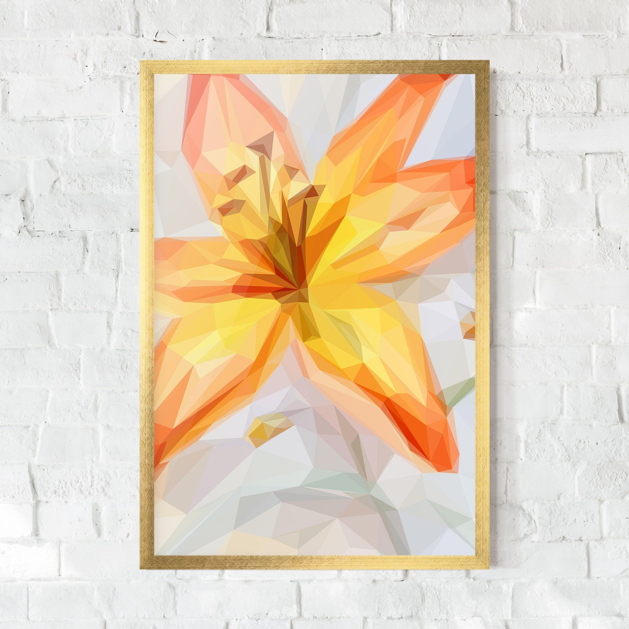 Yellow Orange Lily mockup 0