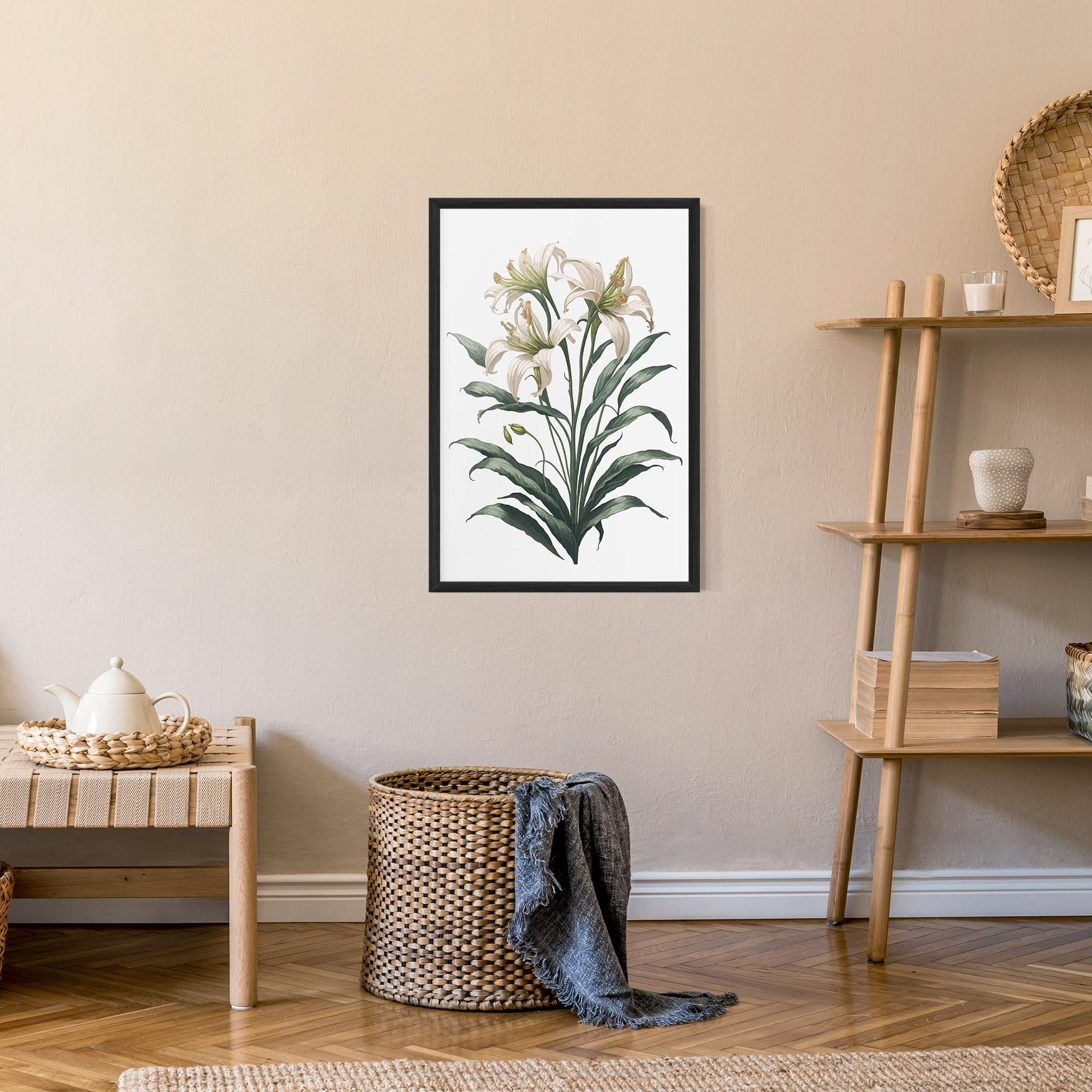 Poster Înrămat Columbia Lily mockup 9