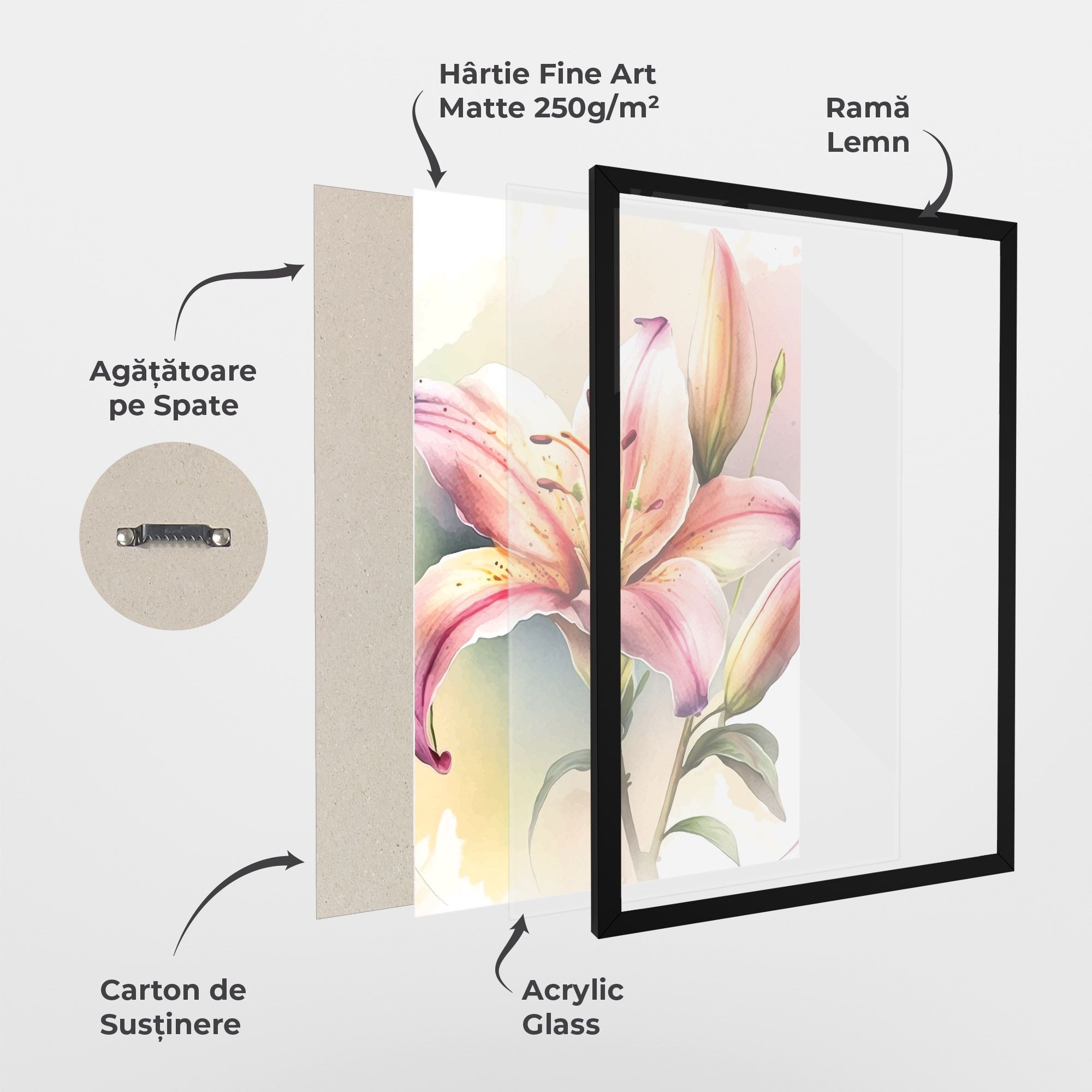 Pink Orange Lily mockup 1