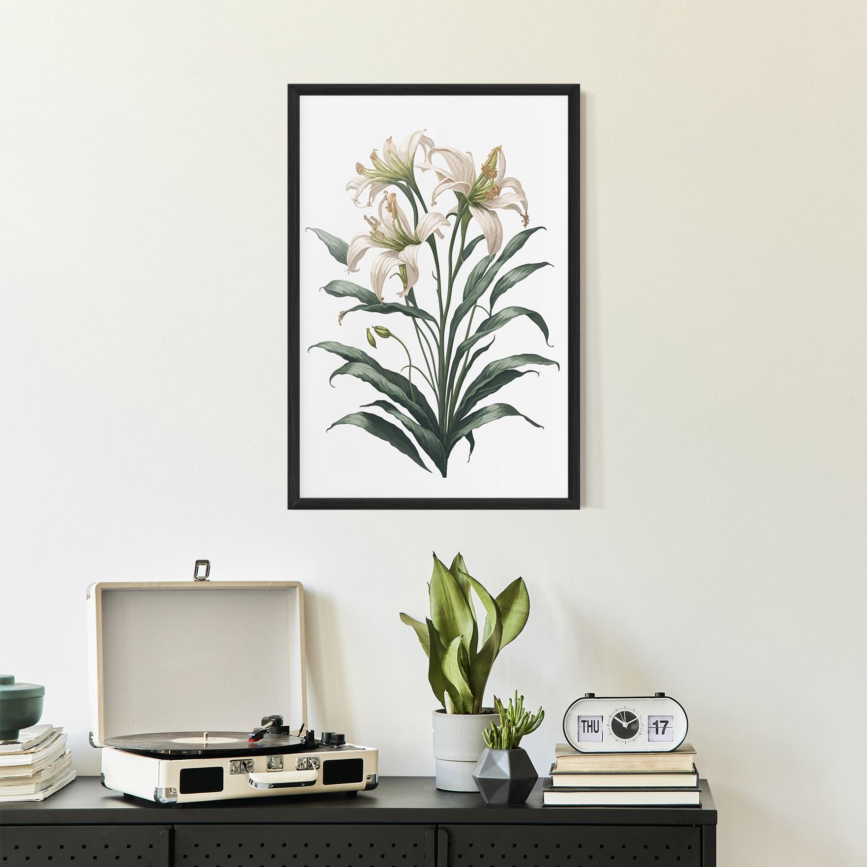 Poster Înrămat Columbia Lily mockup 2