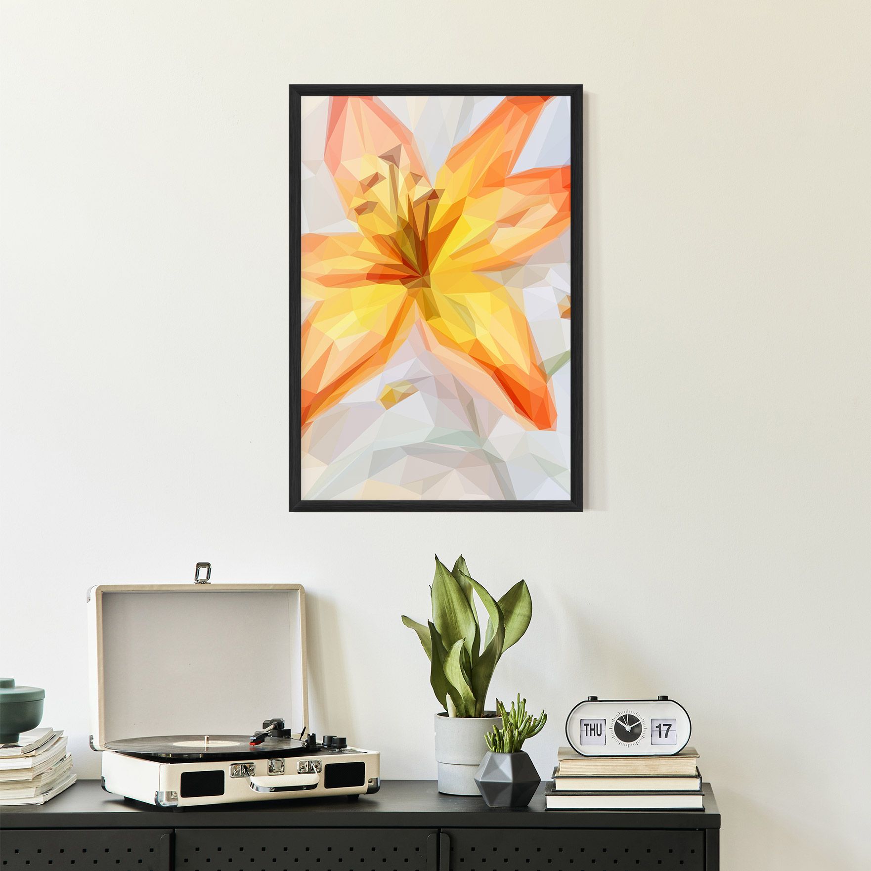 Yellow Orange Lily mockup 2