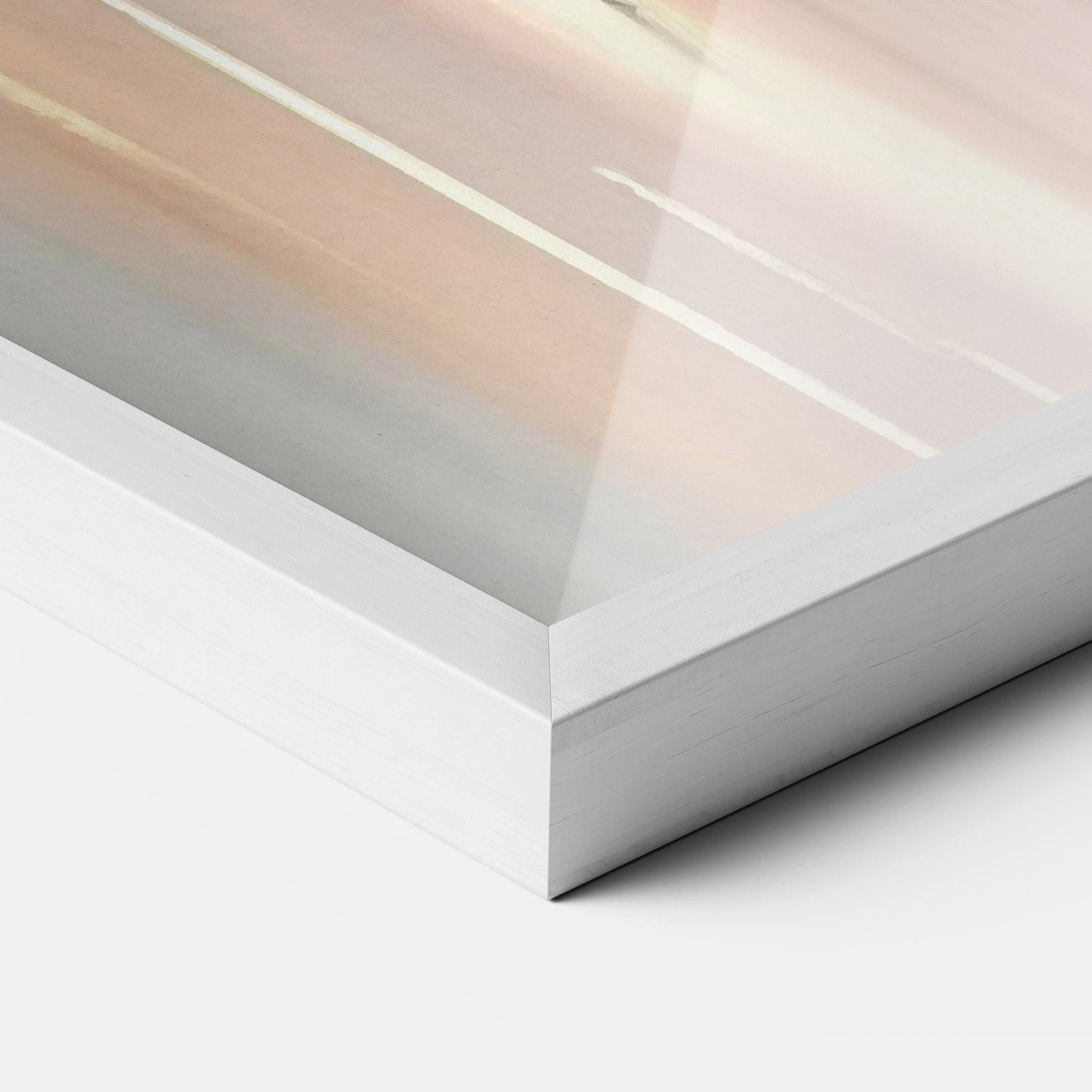 Poster Înrămat Abstract Lily Painting mockup 3