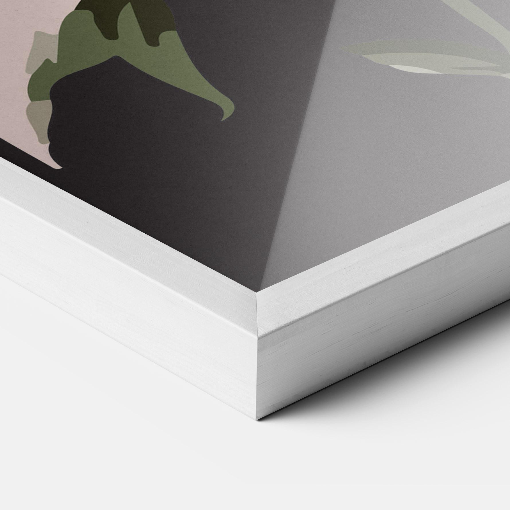 Poster Înrămat Pink Pretty Lily mockup 3