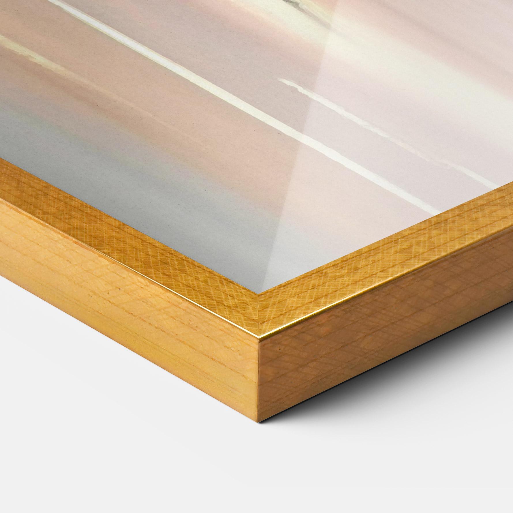 Poster Înrămat Abstract Lily Painting mockup 3