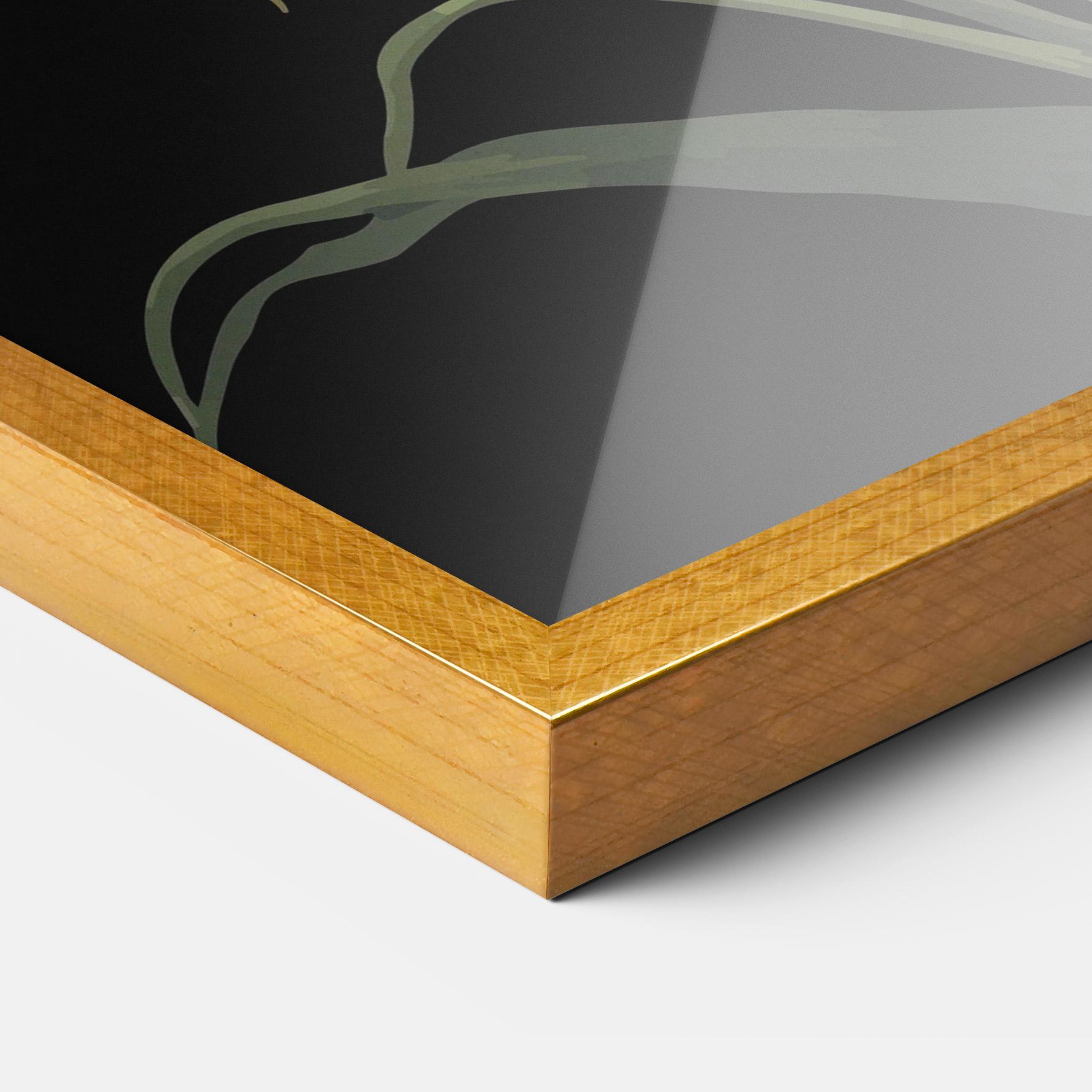 Poster Înrămat Columbia White Lily mockup 3