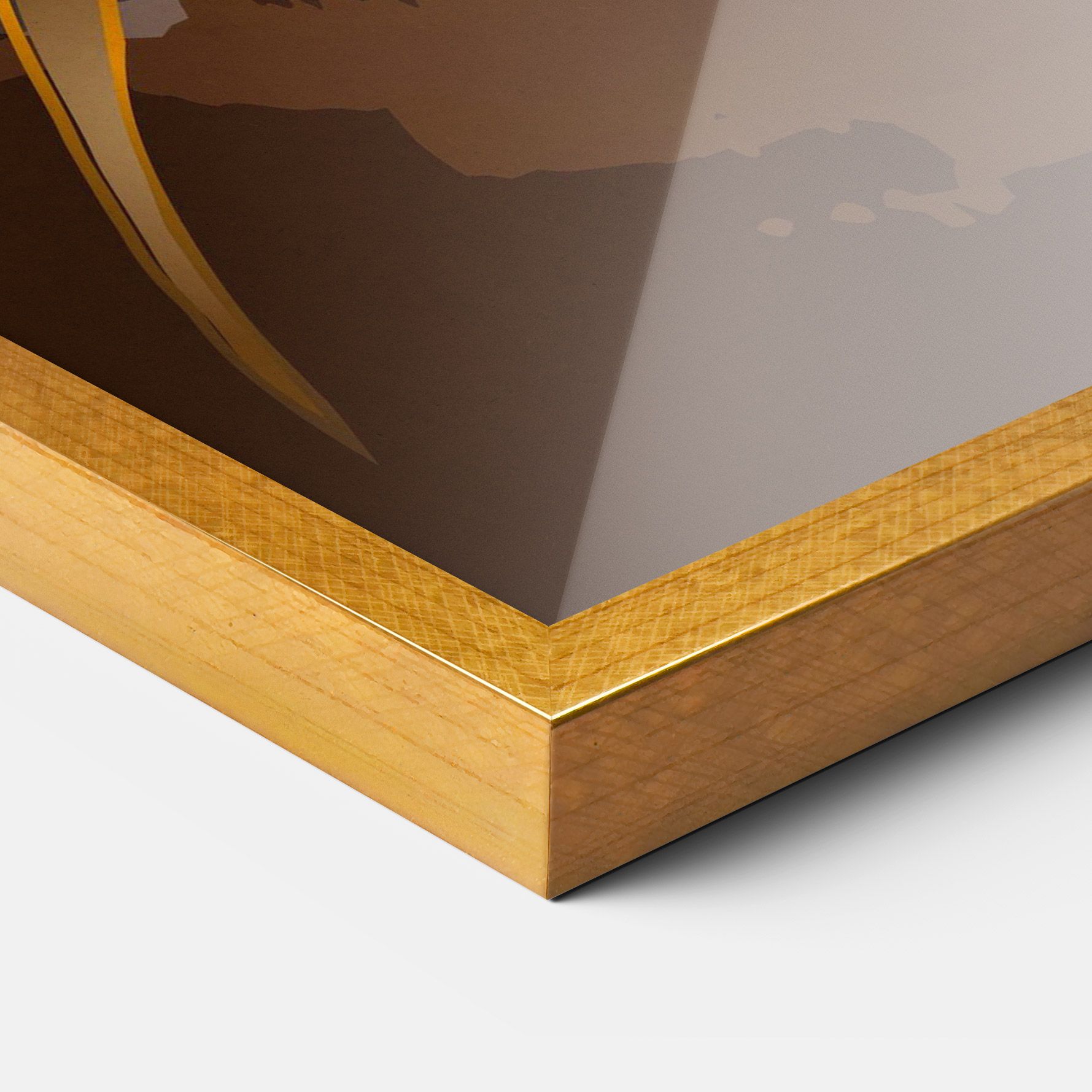 Gold Brown Lily mockup 3