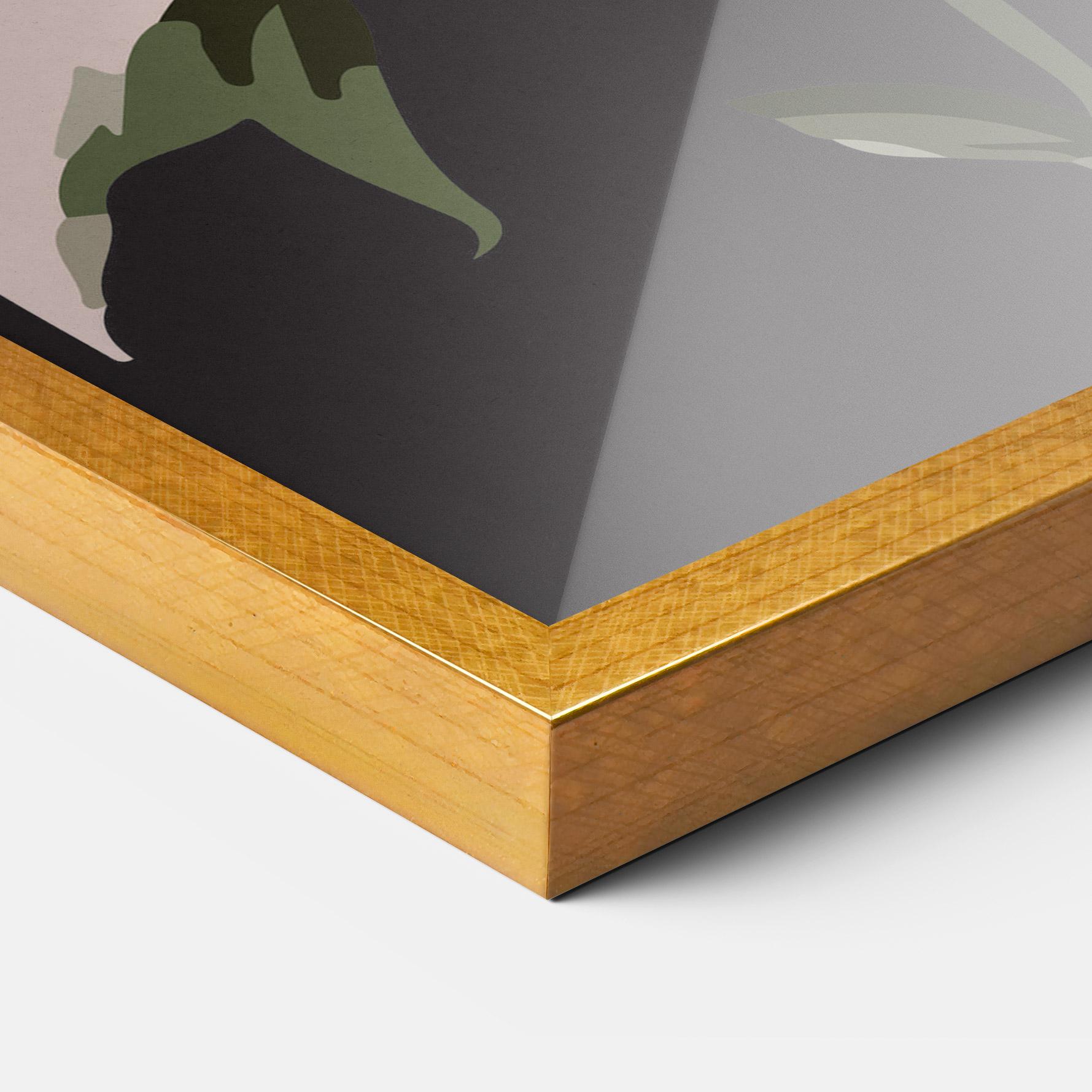 Poster Înrămat Pink Pretty Lily mockup 3