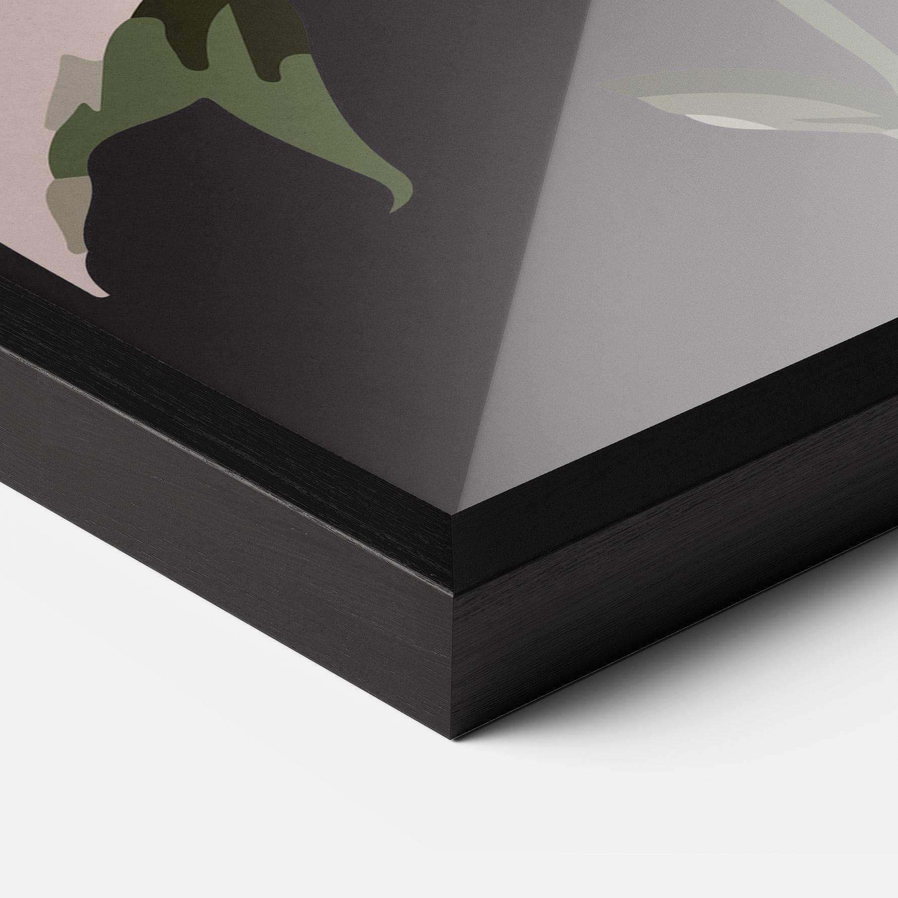 Poster Înrămat Pink Pretty Lily mockup 3