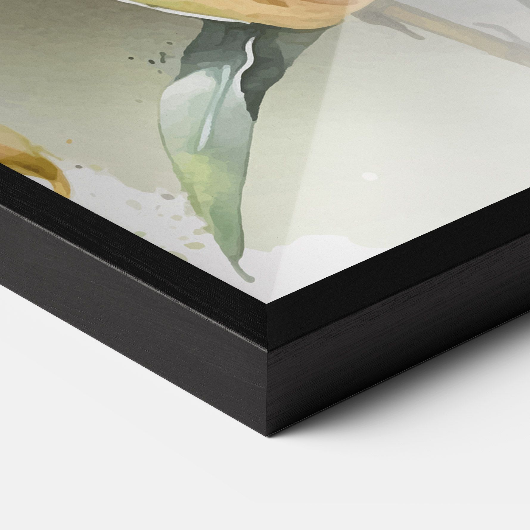 White Orange Lily mockup 3