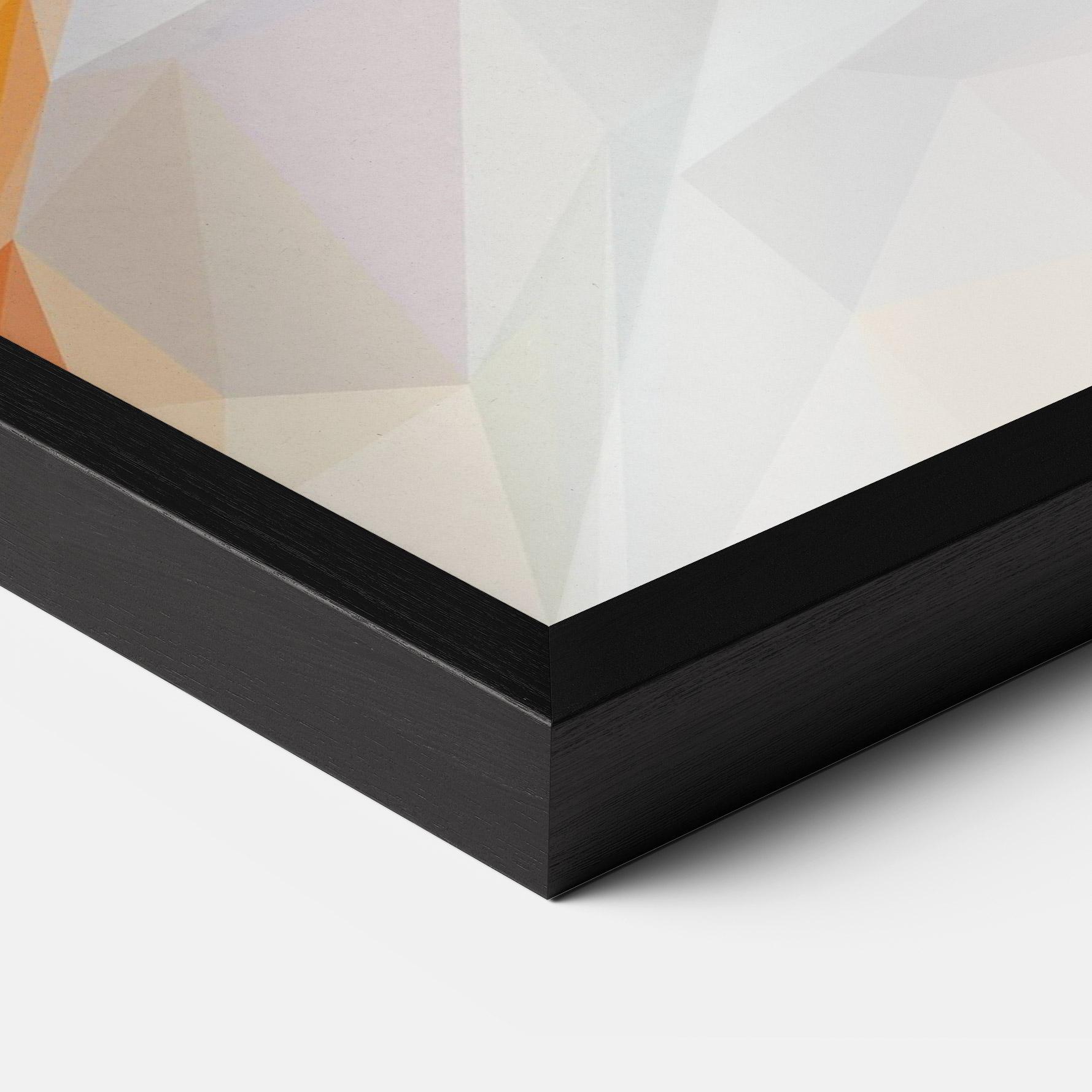 Poster Înrămat Yellow Orange Lily mockup 3