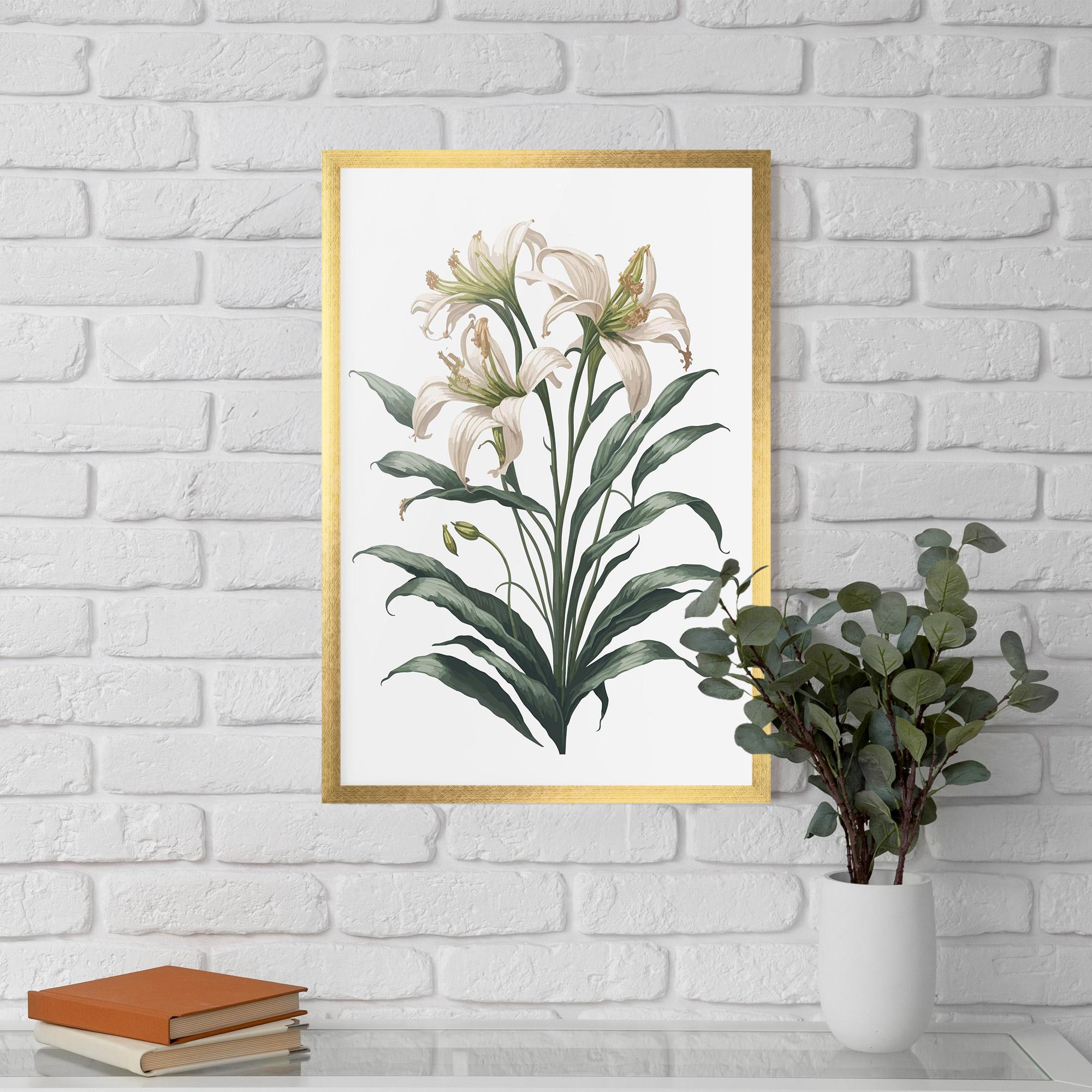 Poster Înrămat Columbia Lily mockup 5