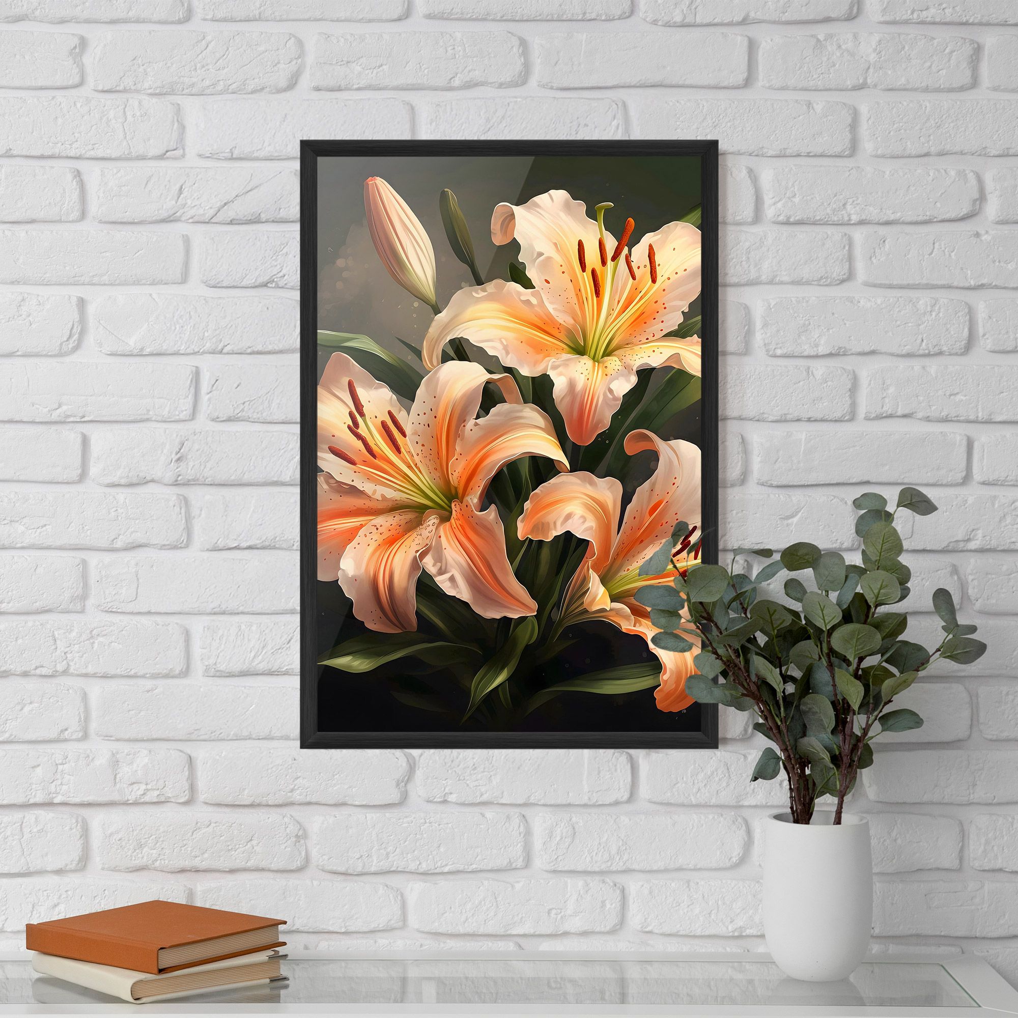 Light Orange Lily mockup 5
