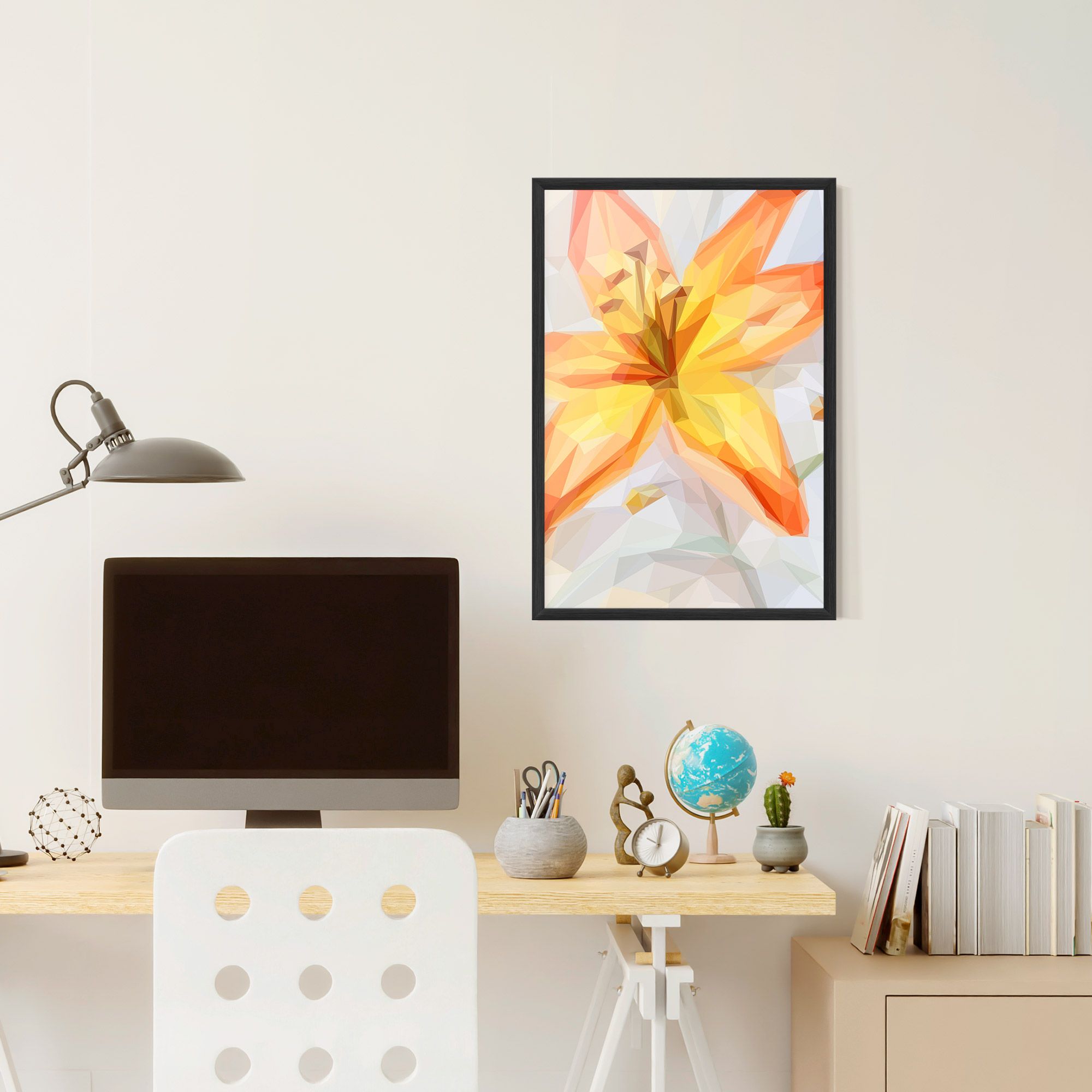 Yellow Orange Lily mockup 6