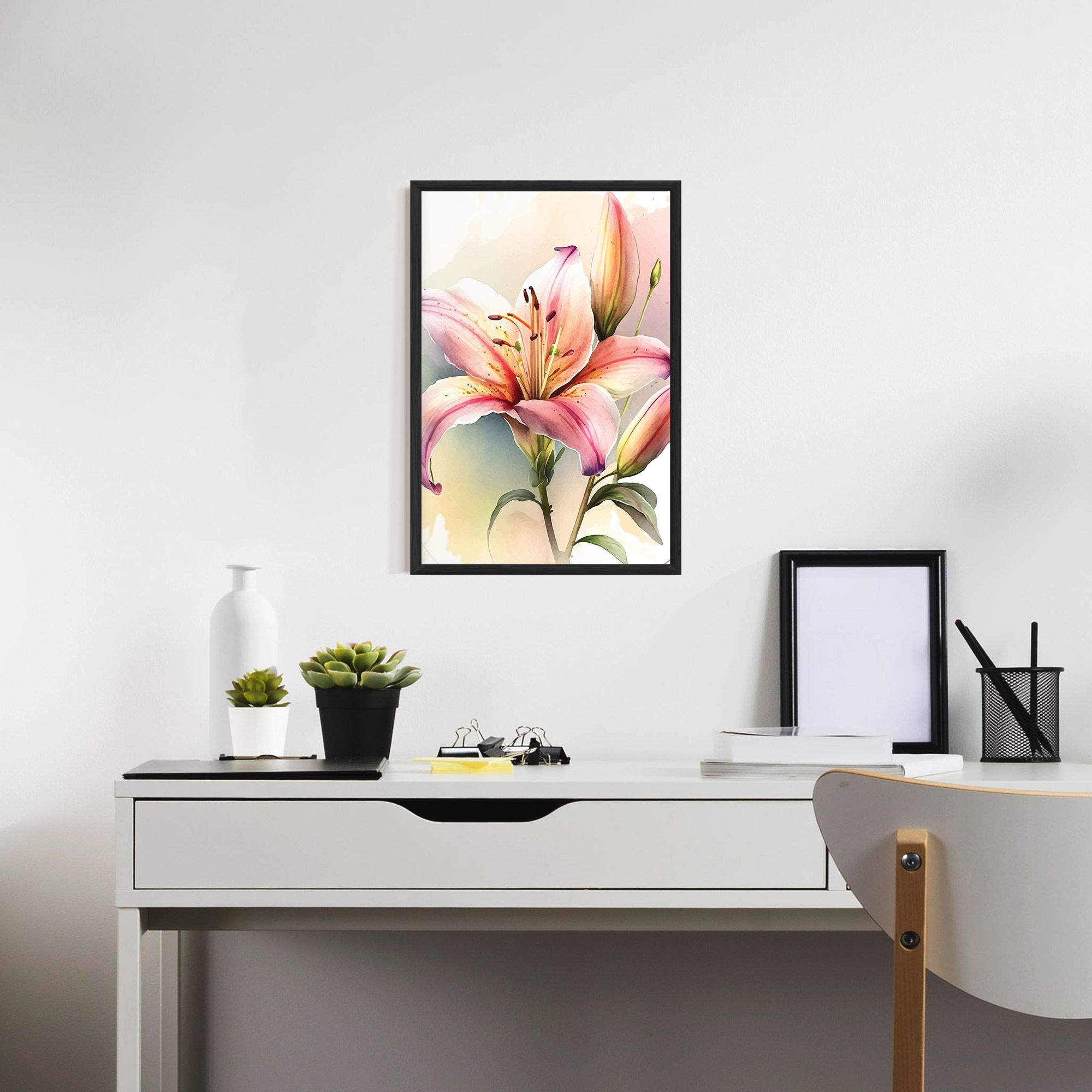 Pink Orange Lily mockup 7
