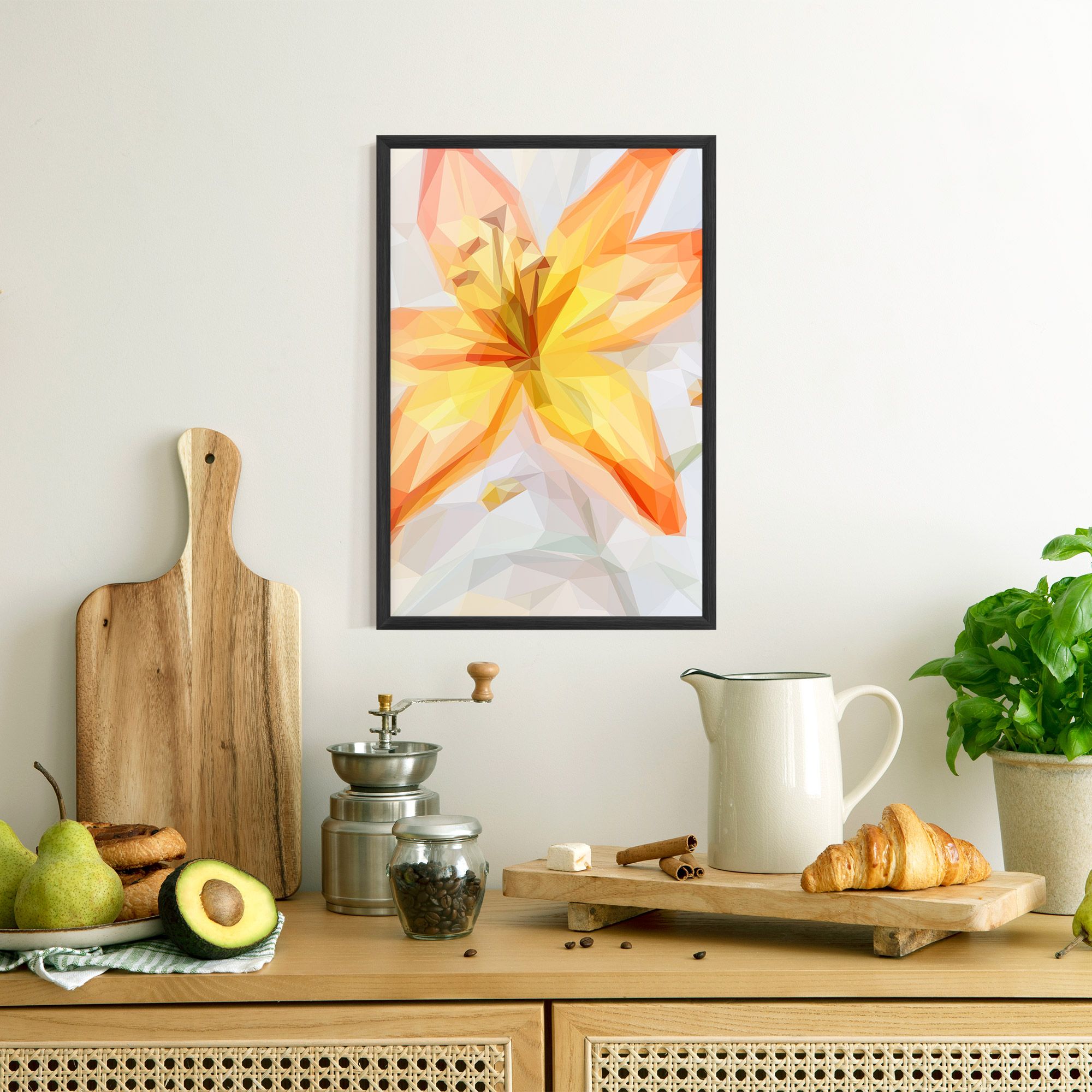 Yellow Orange Lily mockup 8