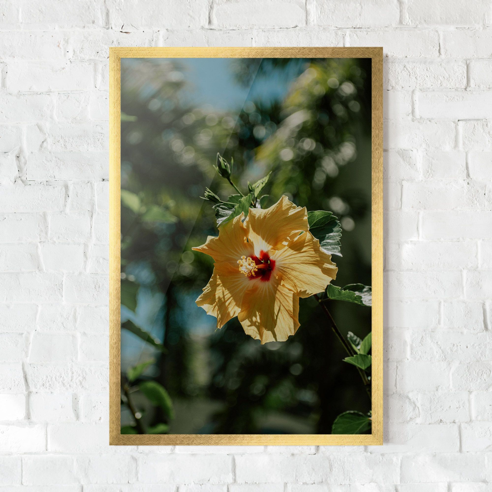 Yellow Pretty Exotic mockup 0