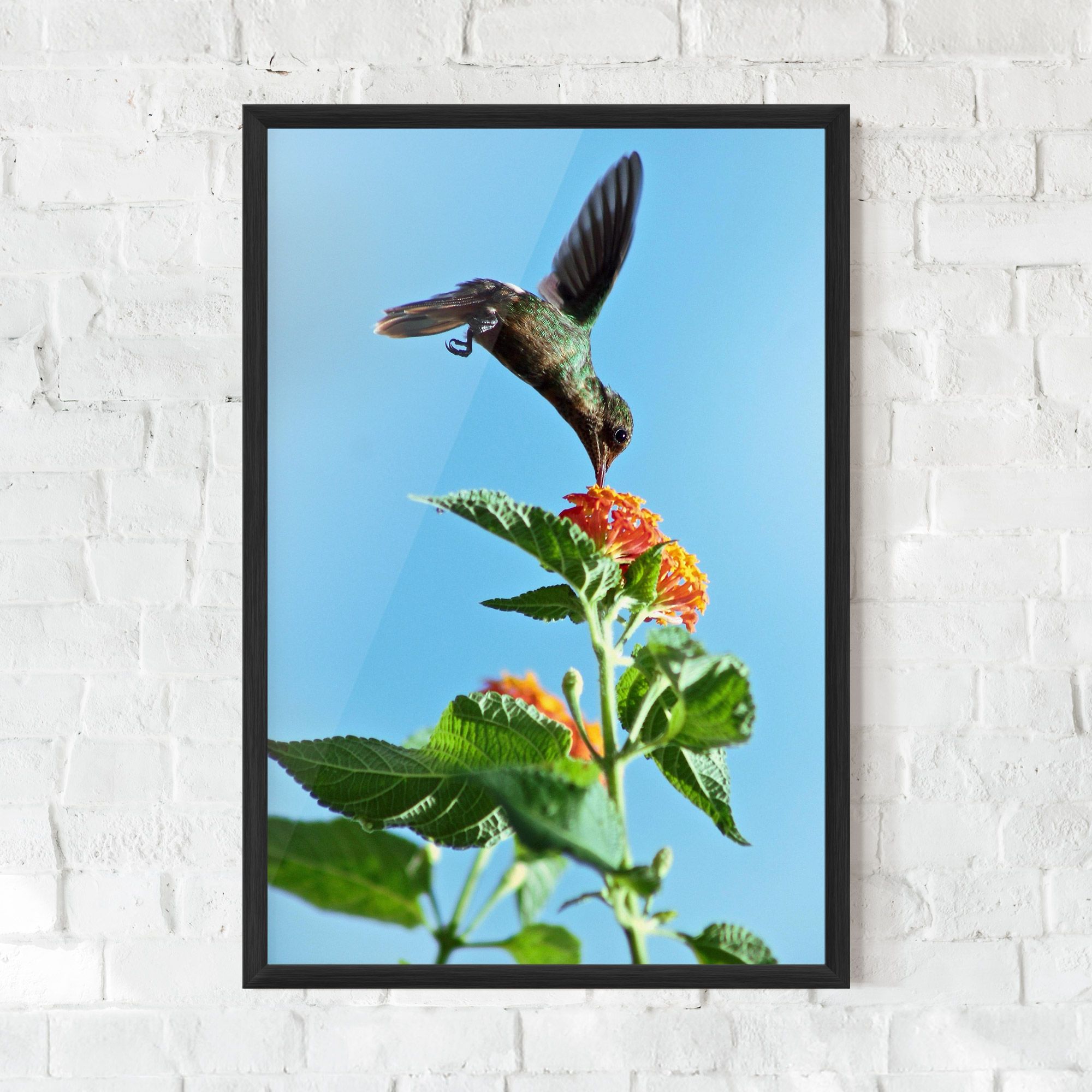 Bird Exotic Flower mockup 0