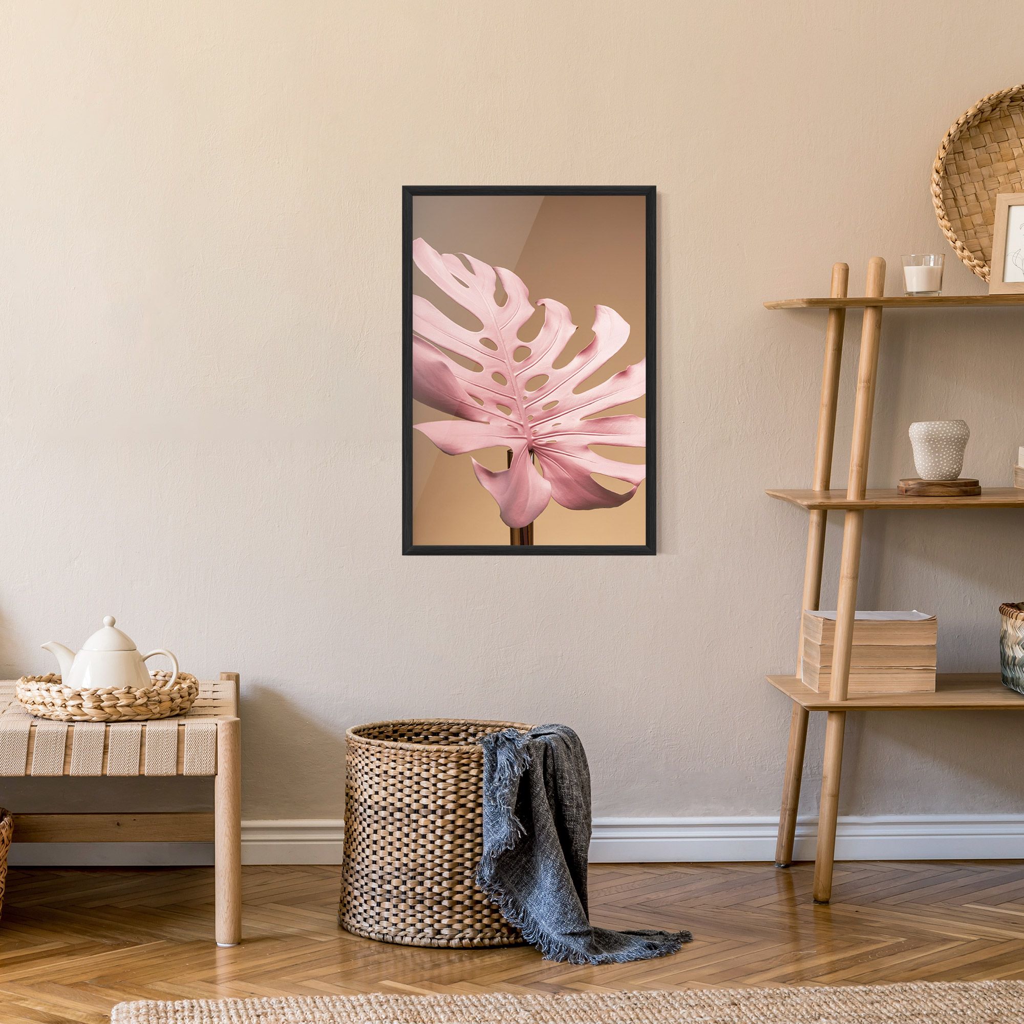 Exotic Pink Leaf mockup 9