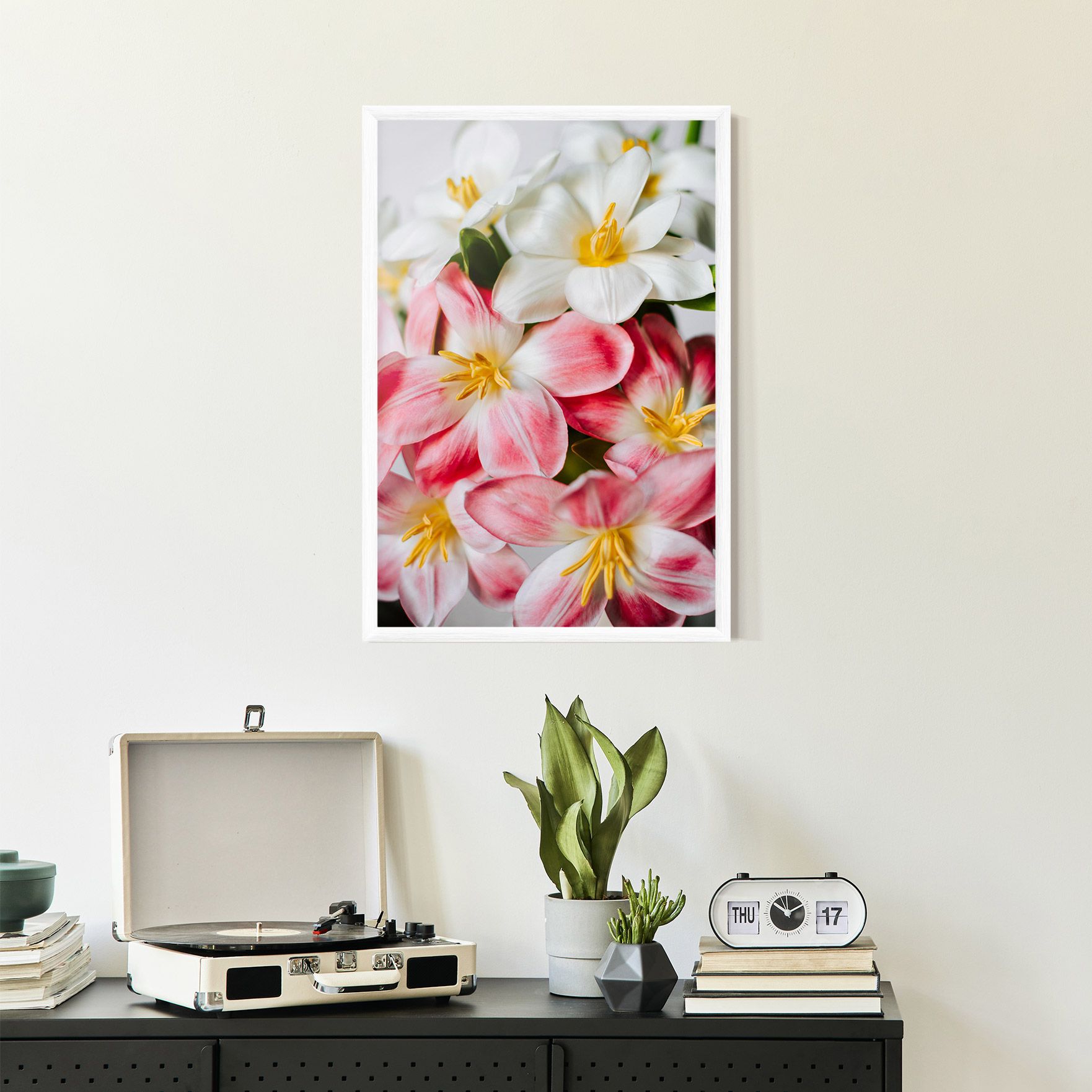 Beautiful Exotic Flower mockup 2