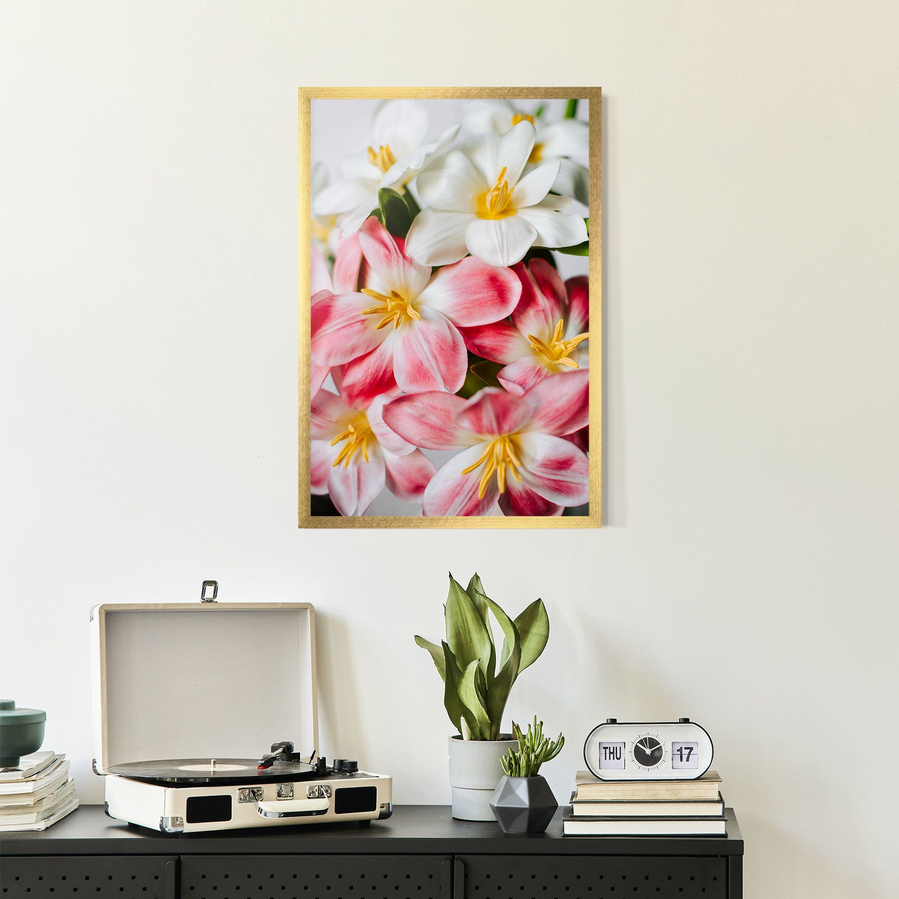 Beautiful Exotic Flower mockup 2