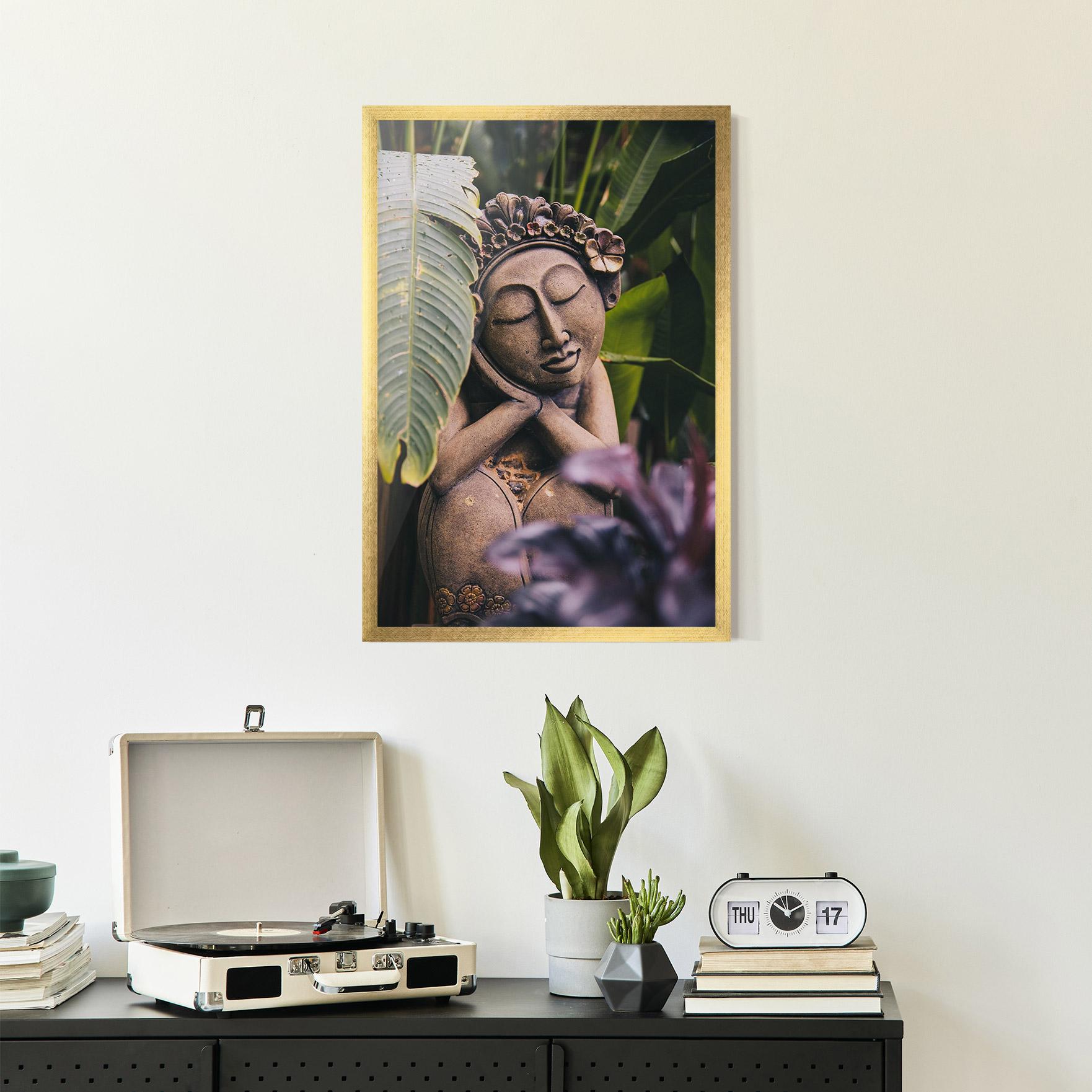 Poster Înrămat Exotic Statue mockup 2