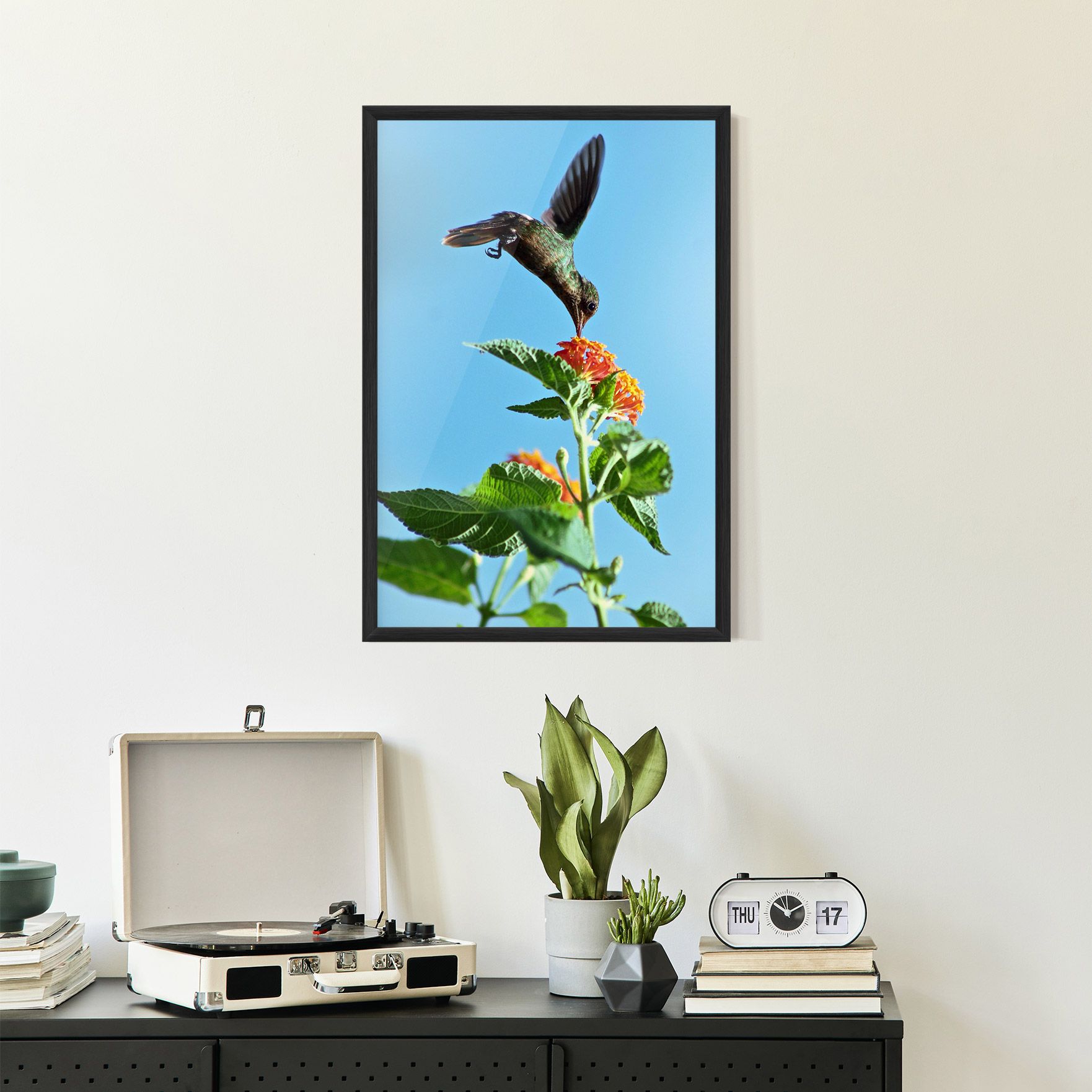 Bird Exotic Flower mockup 2