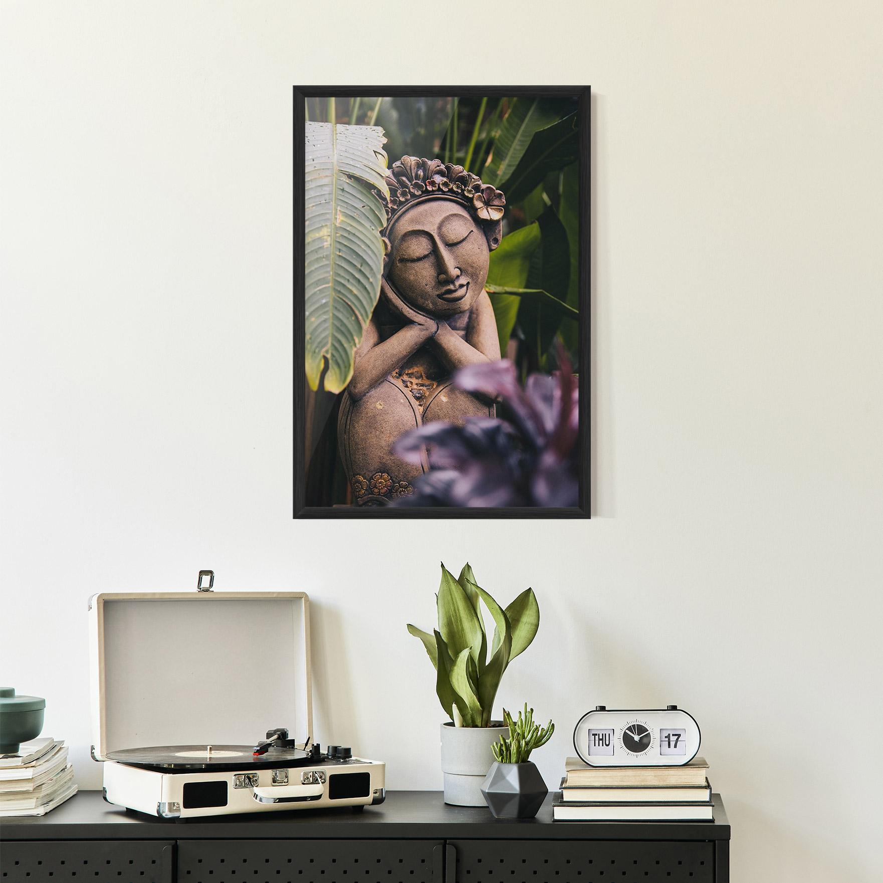 Poster Înrămat Exotic Statue mockup 2