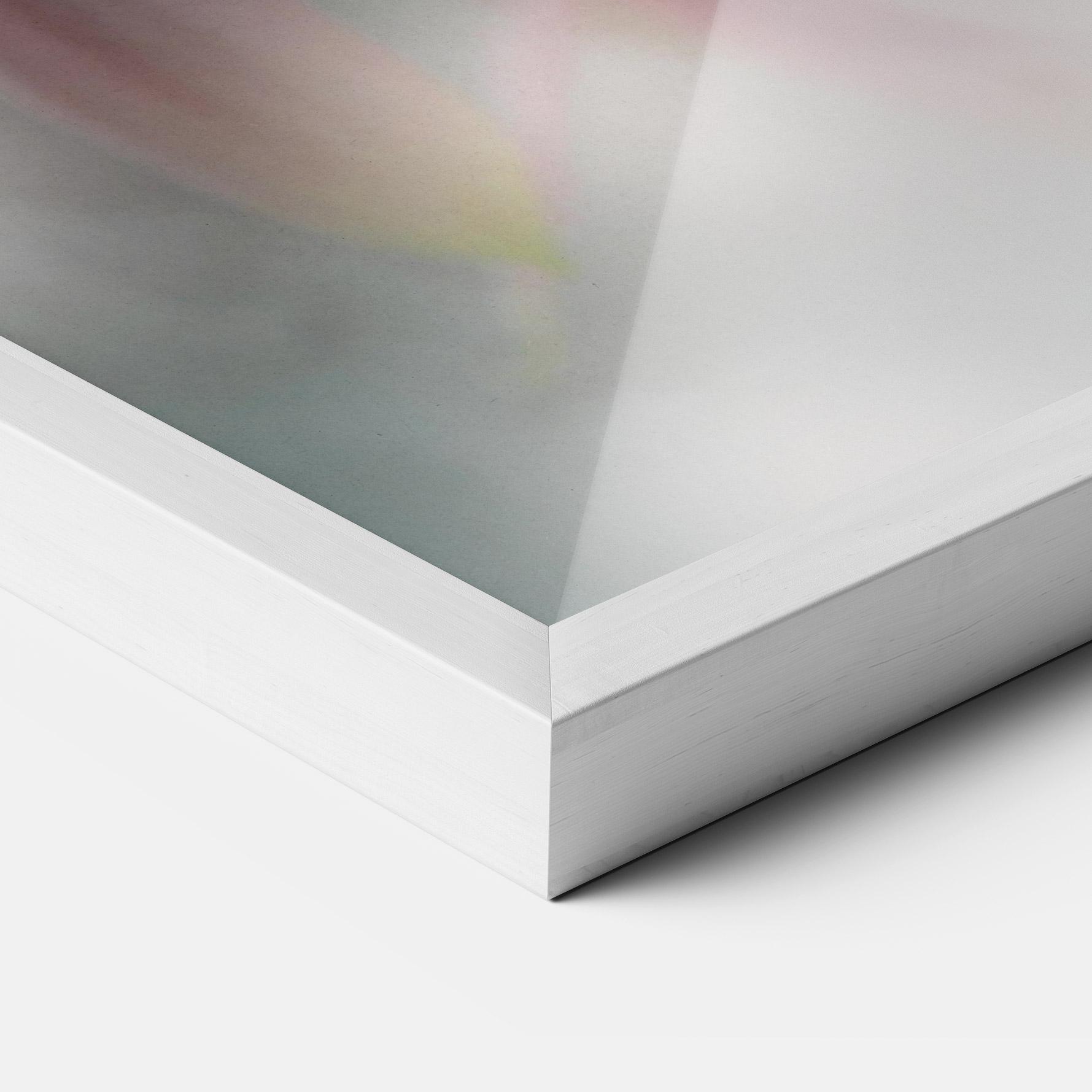 Poster Înrămat Dreamy Pink Exotic mockup 3