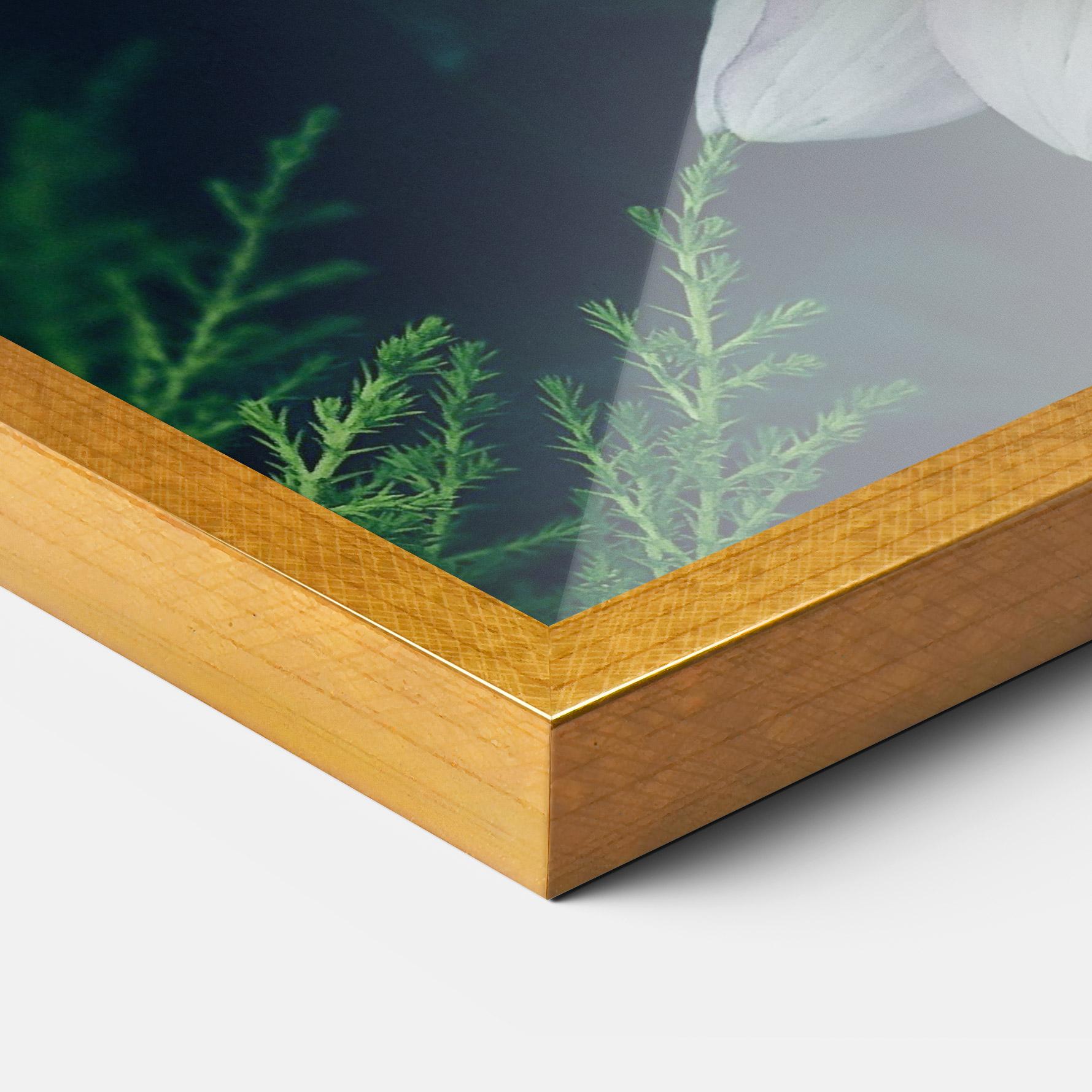 Poster Înrămat Dahlia Flowers mockup 3