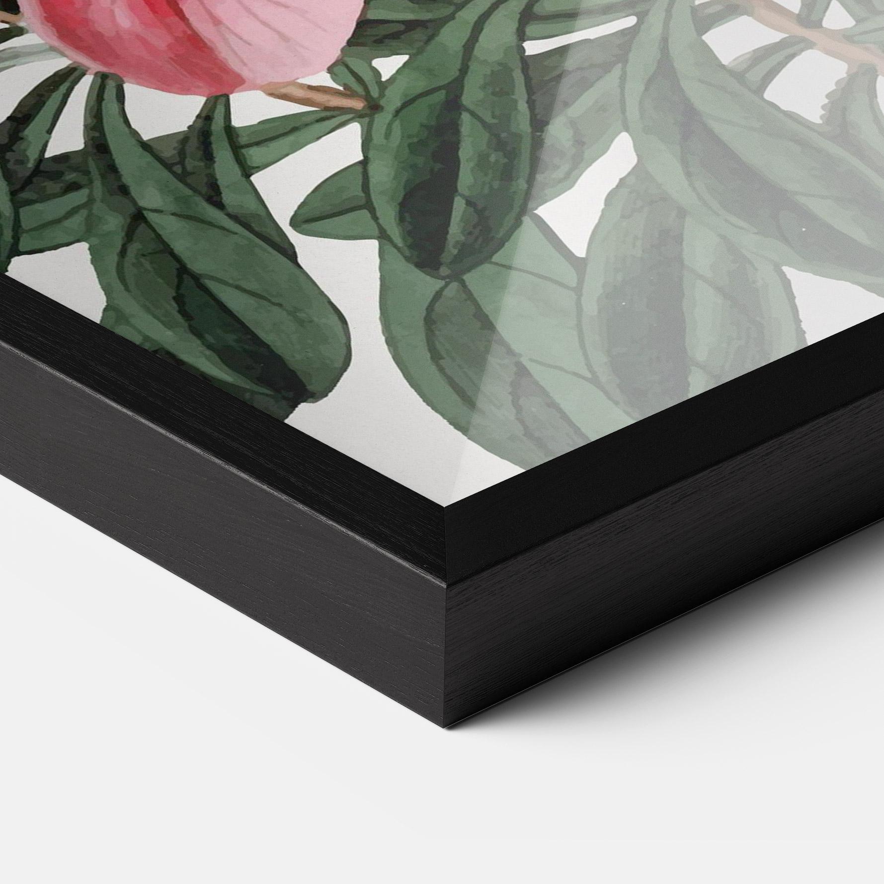 Poster Înrămat Pink Exotic Red mockup 3