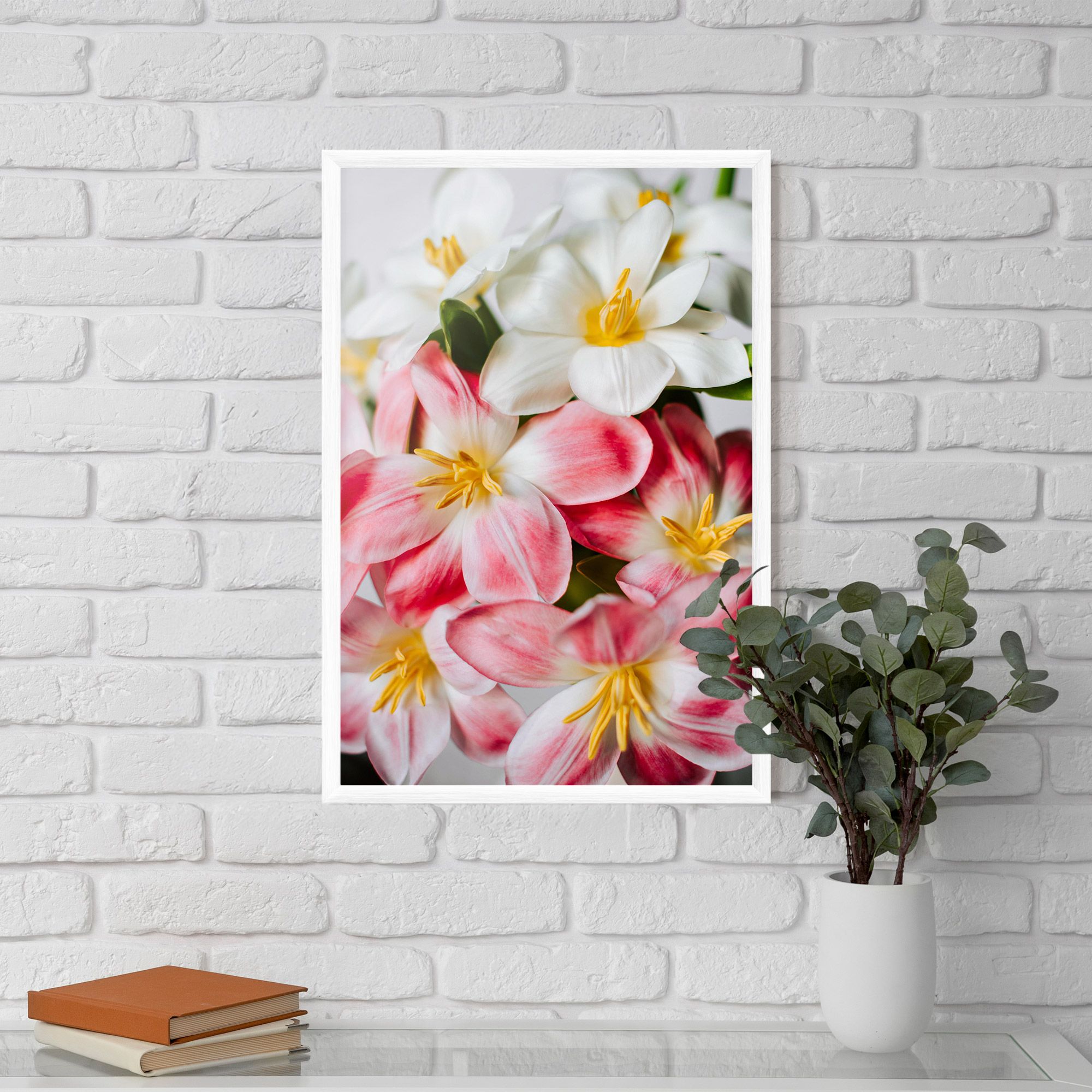 Beautiful Exotic Flower mockup 5