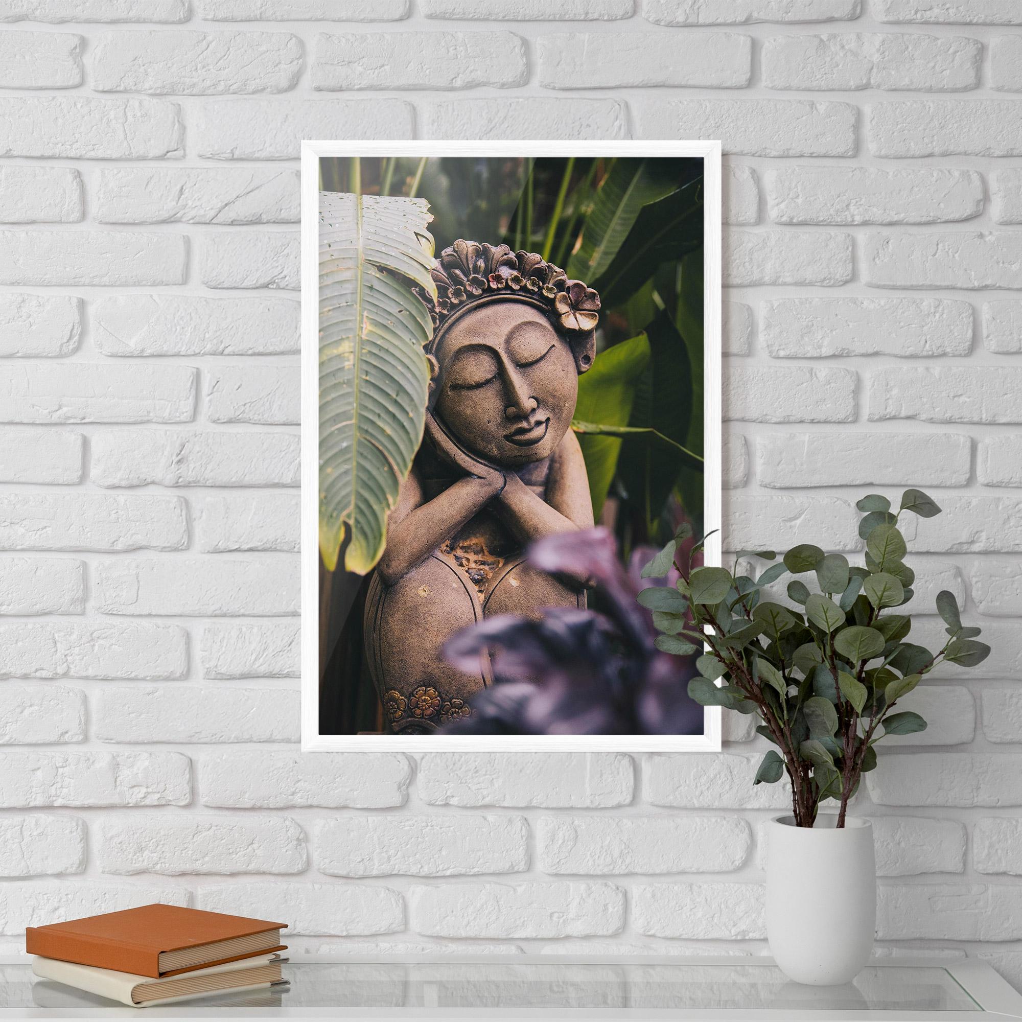 Poster Înrămat Exotic Statue mockup 5
