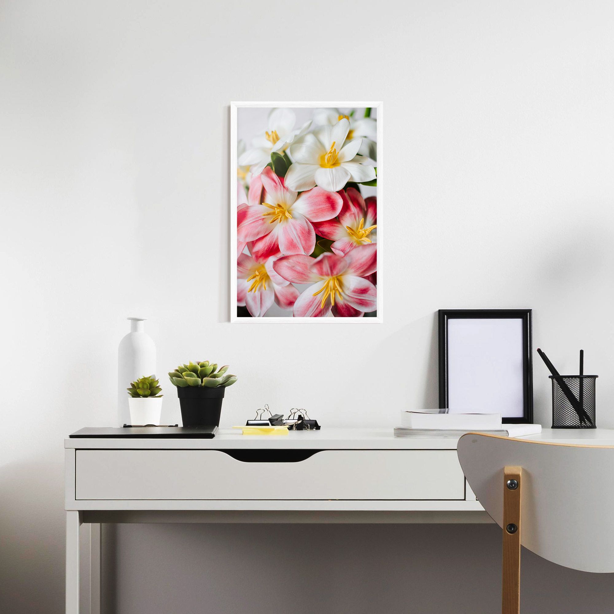 Beautiful Exotic Flower mockup 7