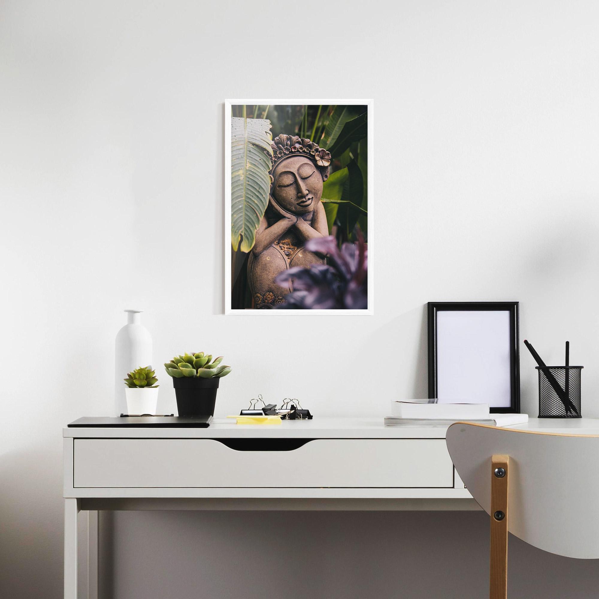 Poster Înrămat Exotic Statue mockup 7