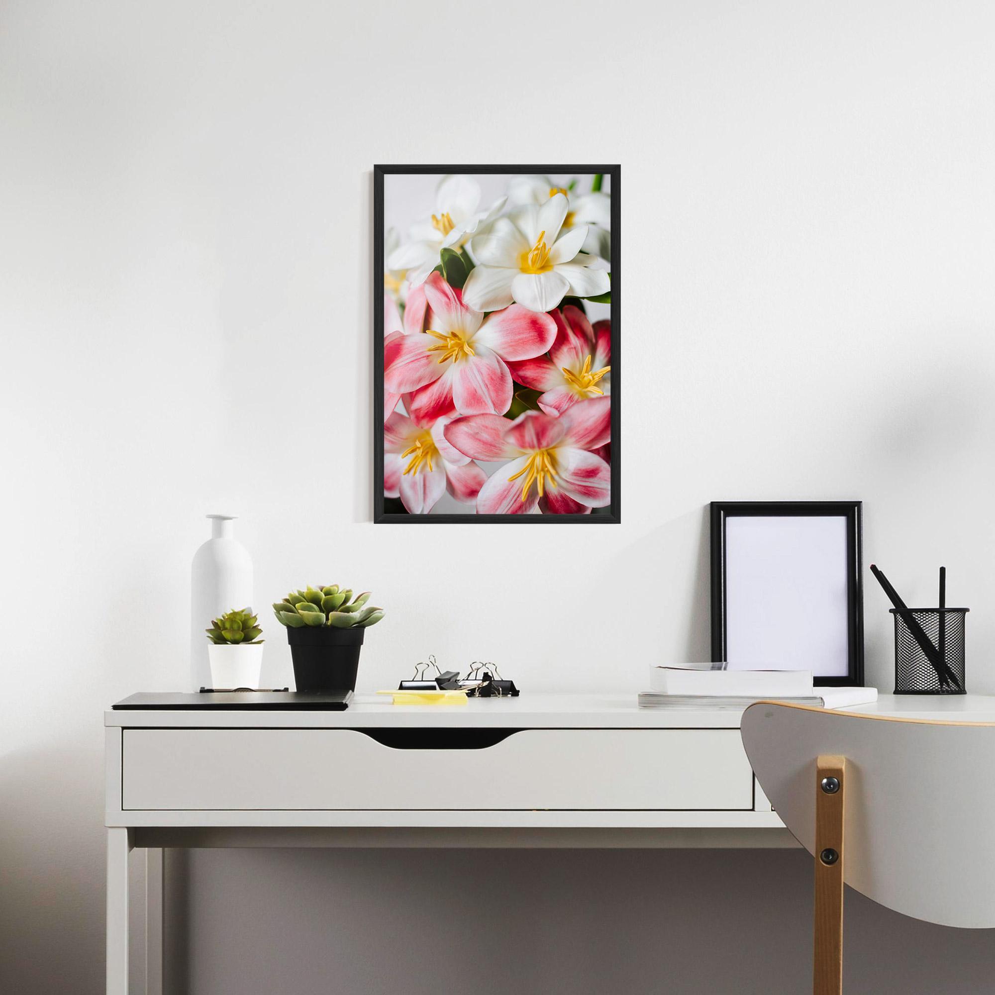 Poster Înrămat Beautiful Exotic Flower mockup 7