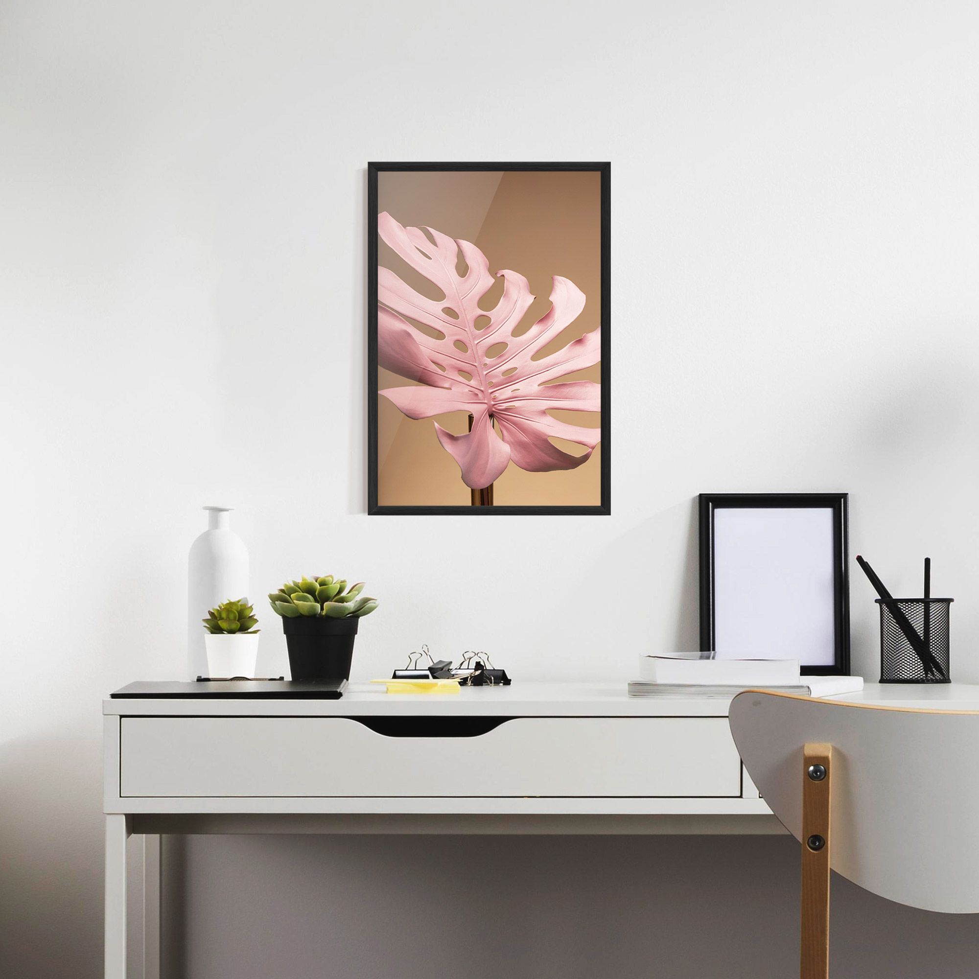 Exotic Pink Leaf mockup 7