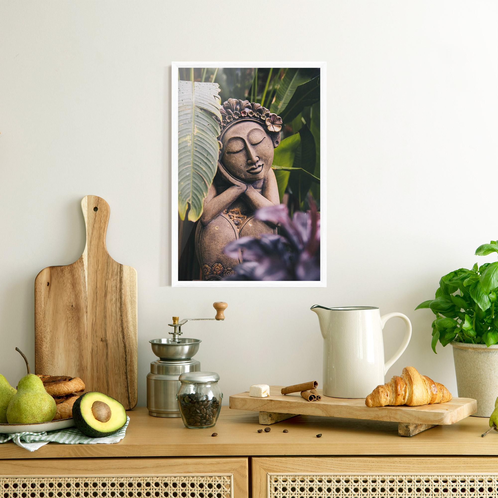 Poster Înrămat Exotic Statue mockup 8