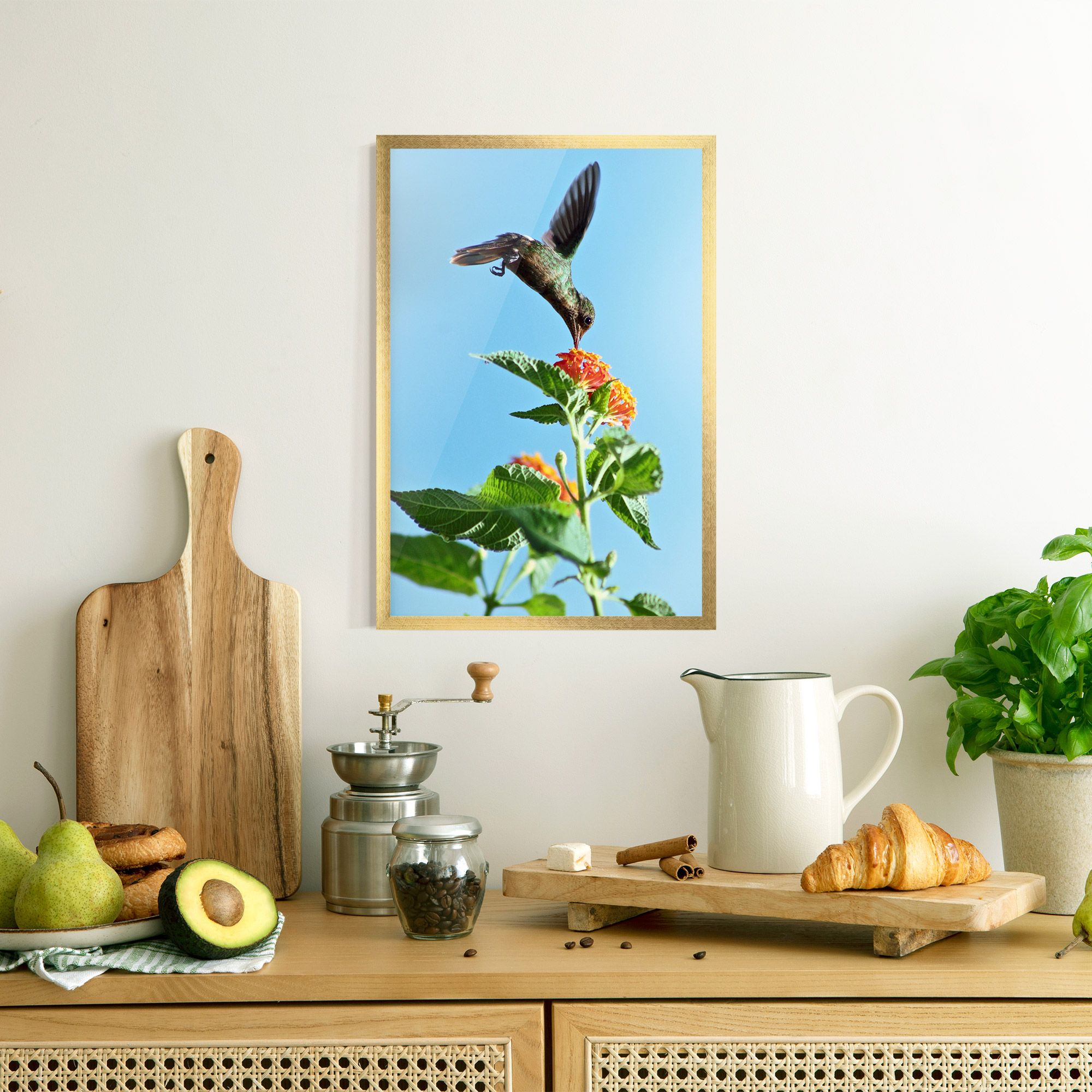 Bird Exotic Flower mockup 8