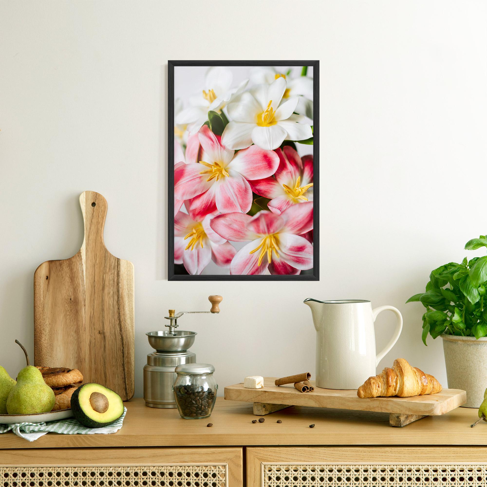 Poster Înrămat Beautiful Exotic Flower mockup 8