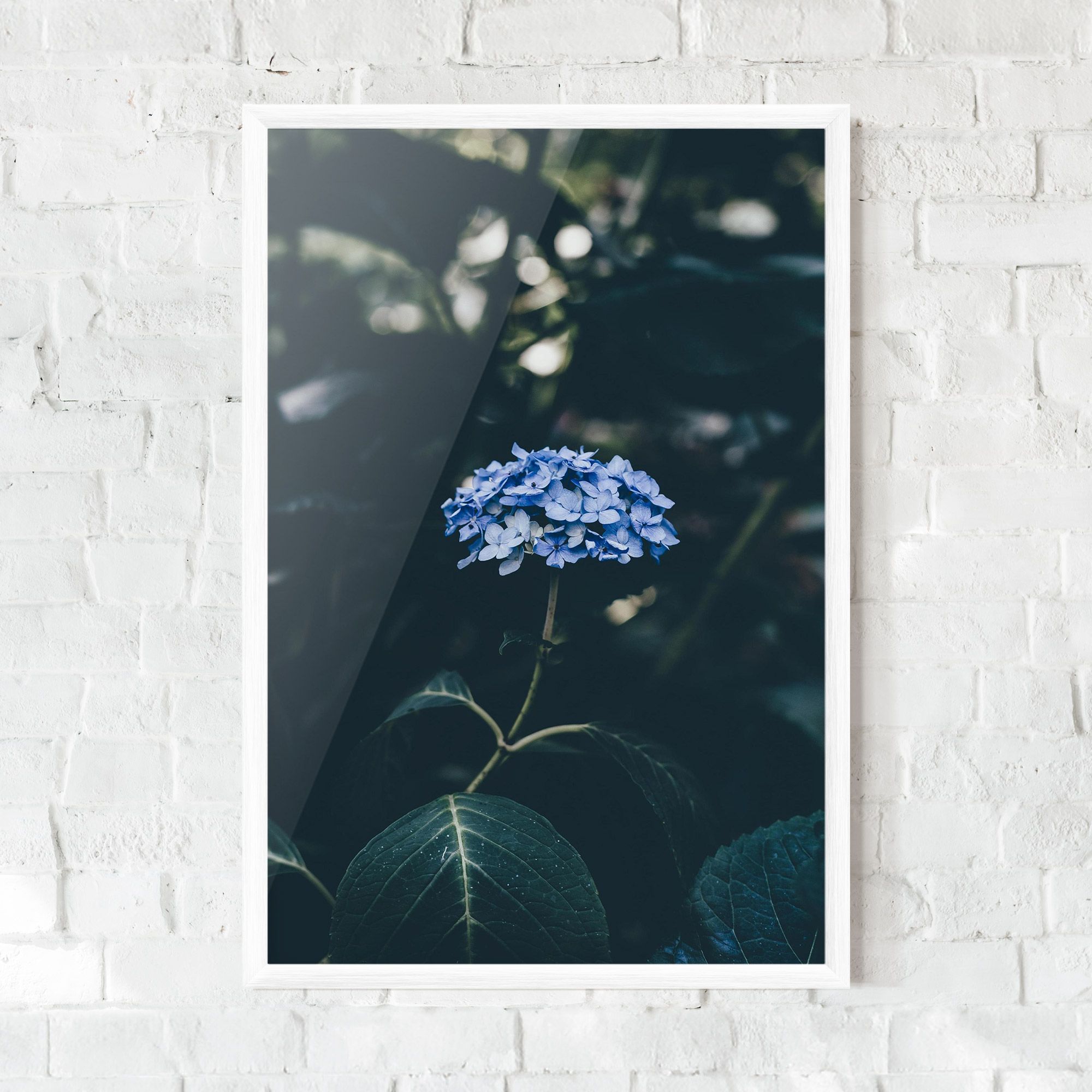 Forest Blue Flower mockup 0