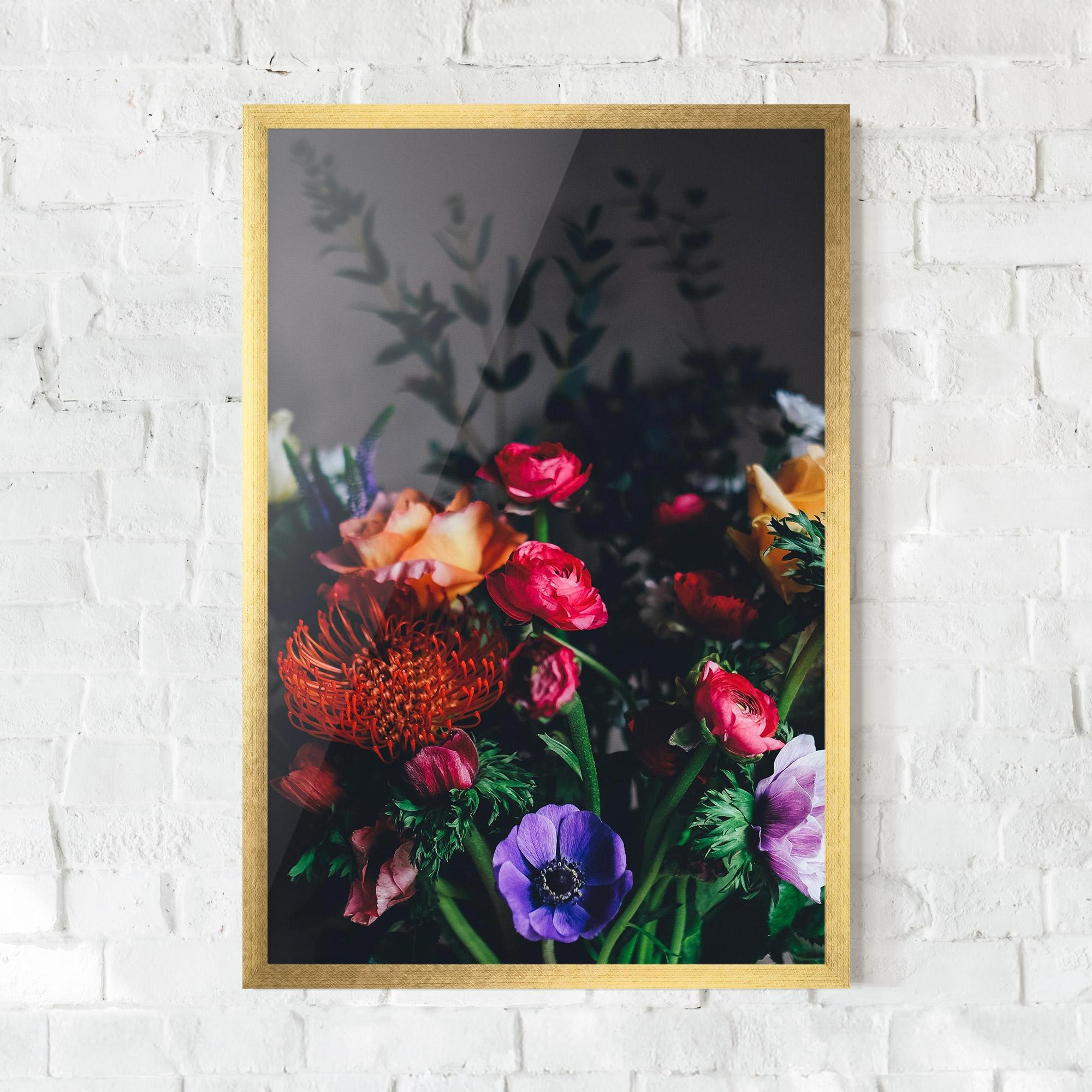 Poster Înrămat Flower Garden mockup 0