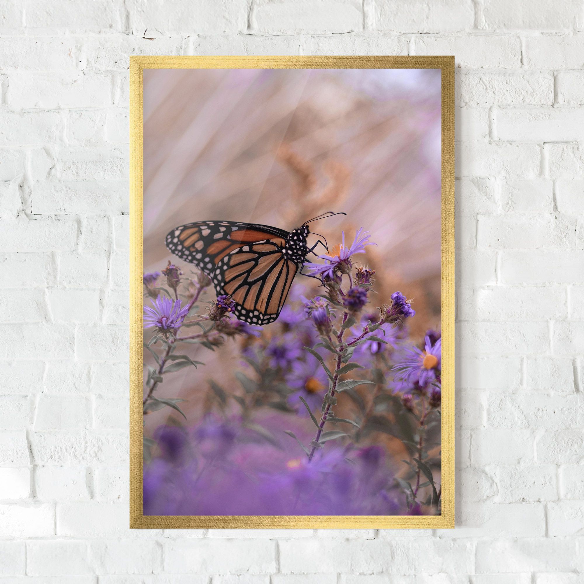 Wild Plant Butterfly mockup 0