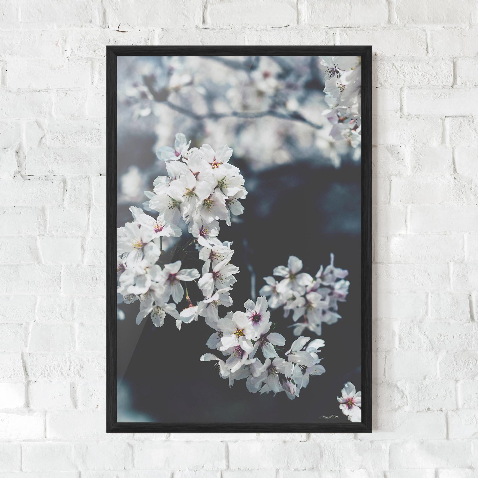 Poster Înrămat White Tree mockup 0