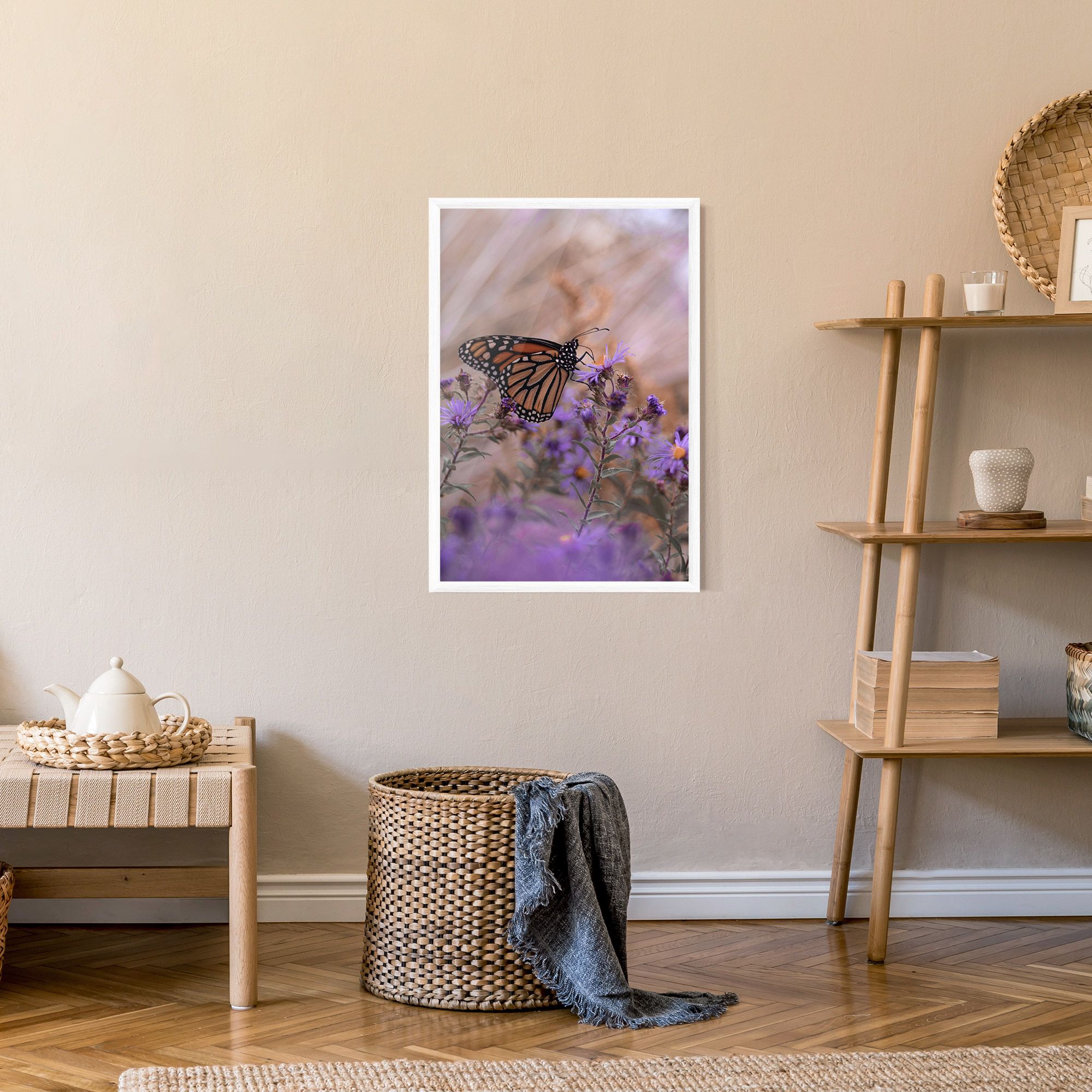 Wild Plant Butterfly mockup 9