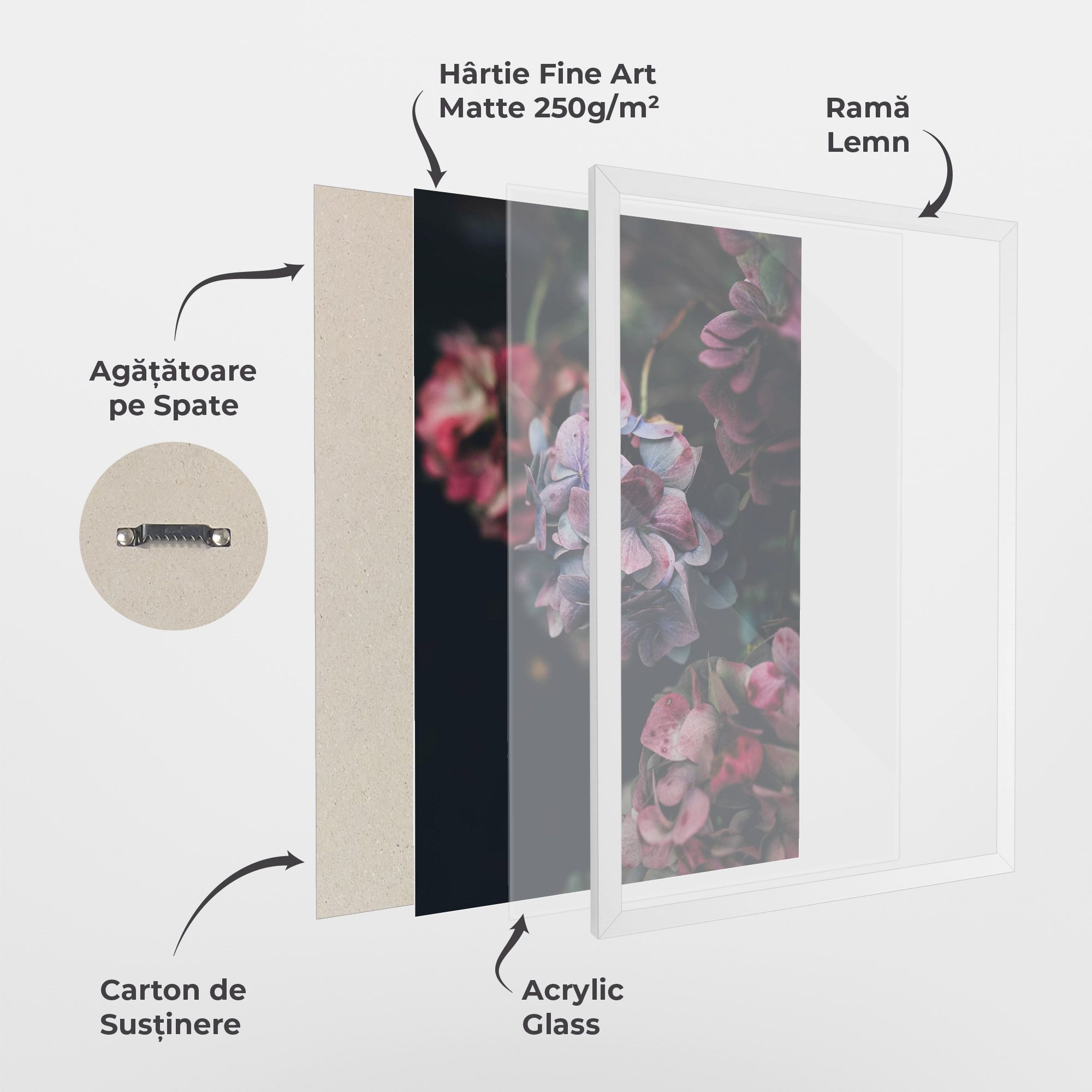 Red Pink Flower mockup 1