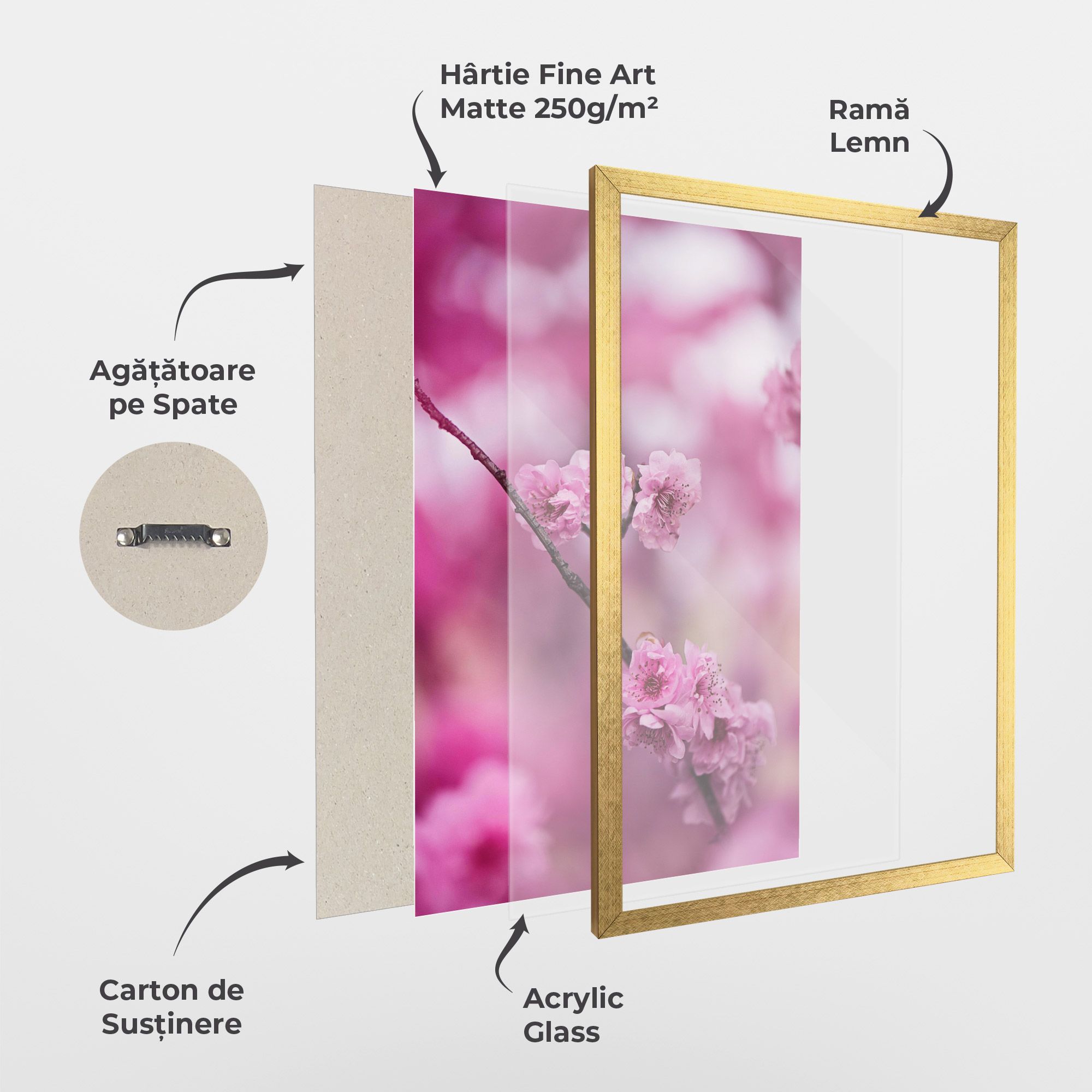 Pink Flower Tree mockup 1